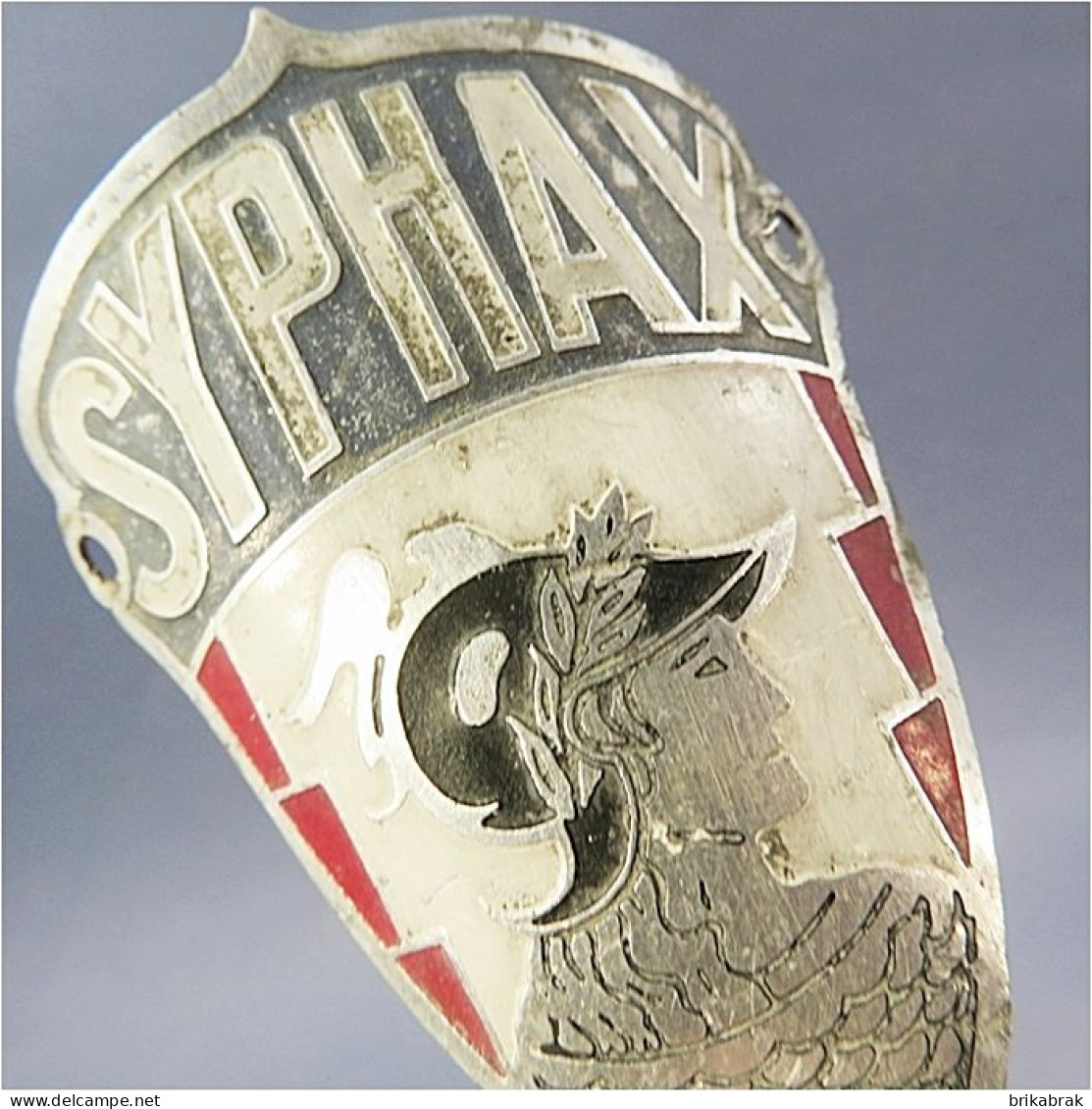 PLAQUE DE VELO SYPHAX @ Bicyclette Publicité Cyclisme Cycle - Sonstige & Ohne Zuordnung