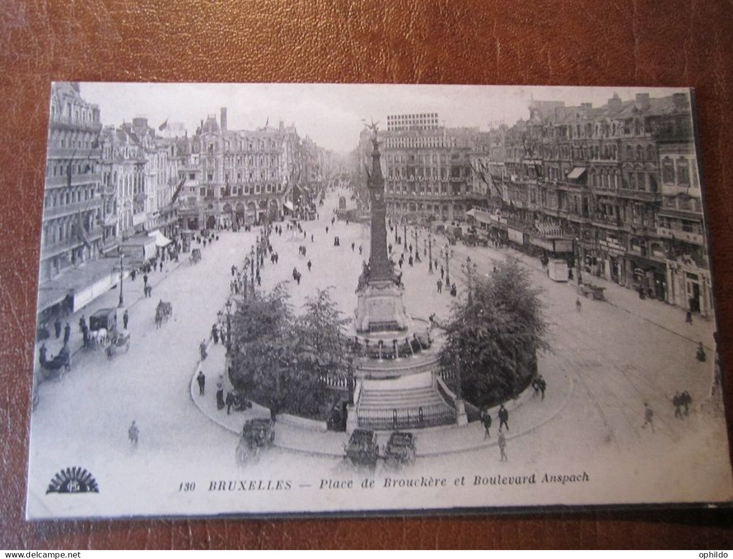 Bruxelles   Place De Brouckère Et Boulevard Anspach - Avenues, Boulevards