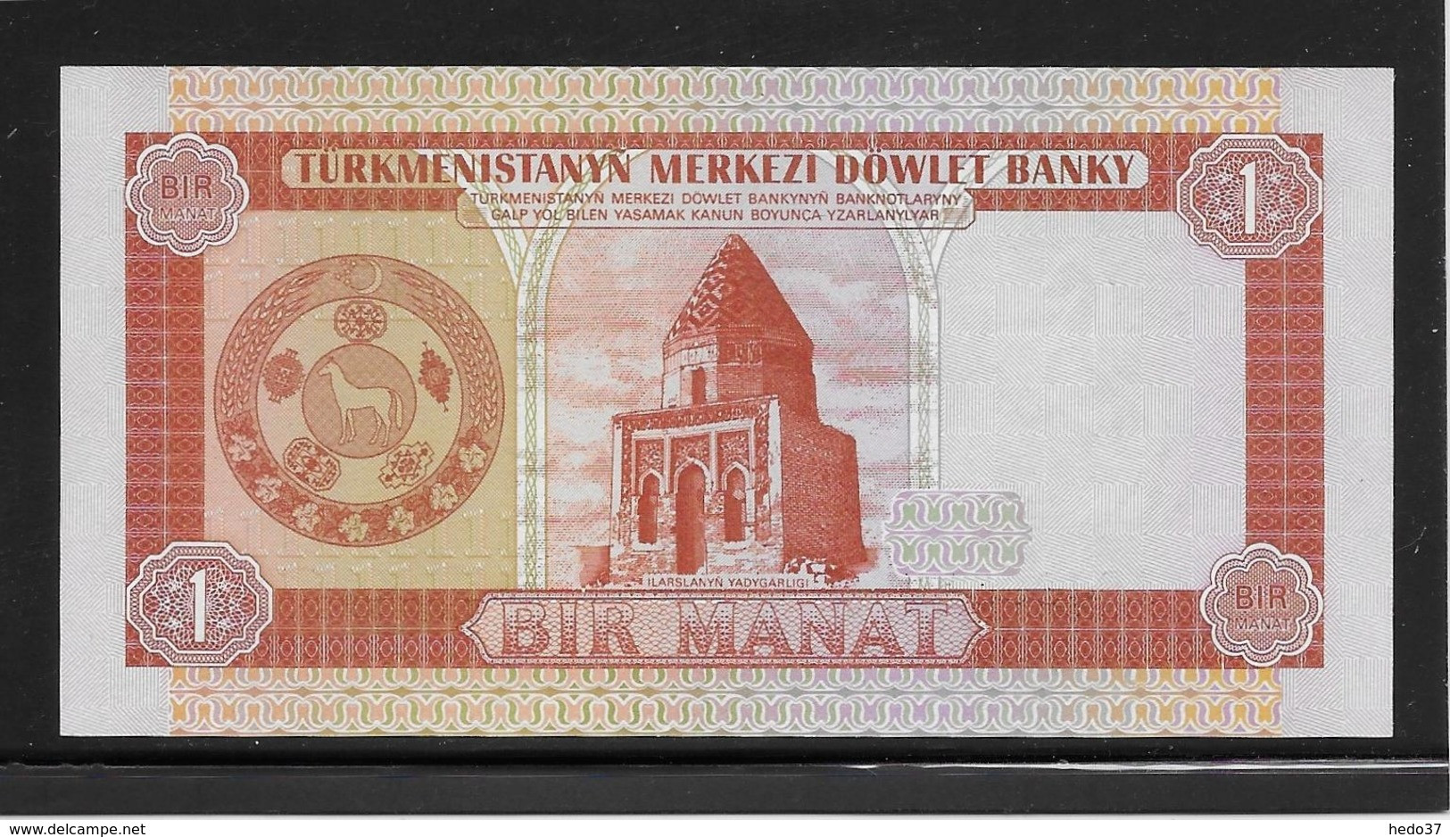 Turkménistan - 1 Manat - Pick N°1 - NEUF - Turkmenistán