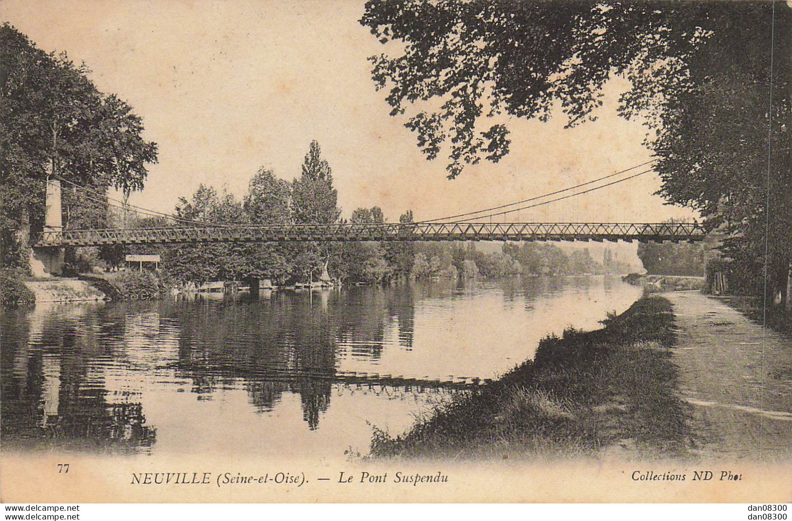 95 NEUVILLE LE PONT SUSPENDU - Neuville-sur-Oise