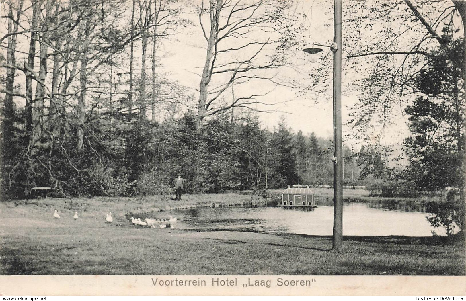 PAYS BAS - Rheden - Laag Soeren - Voorterrein Hotel - Carte Postale Ancienne - Rheden