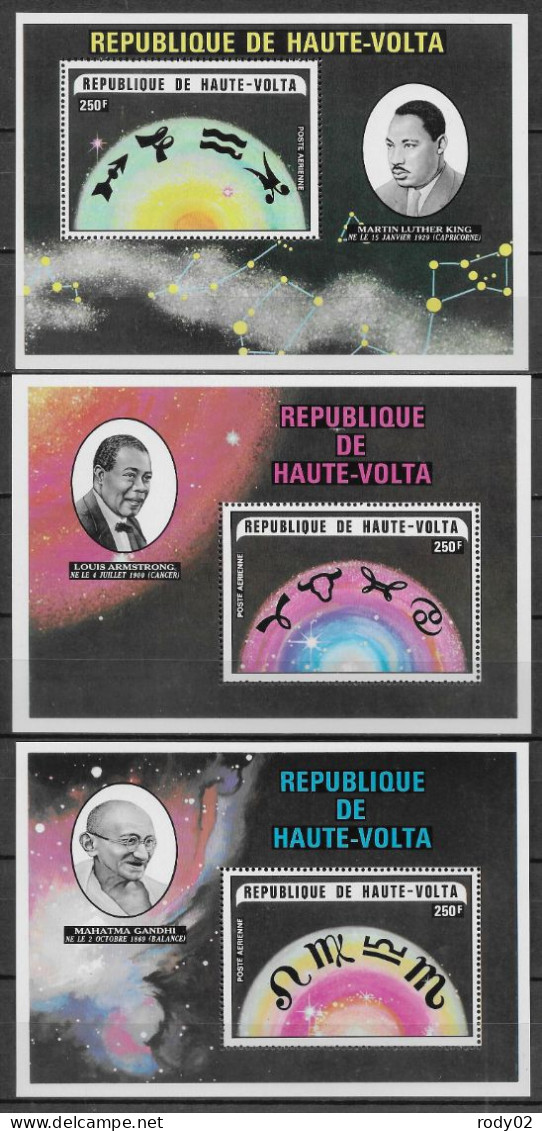 HAUTE-VOLTA - SIGNES DU ZODIAQUE - BF 5R A 5T - NEUF** MNH - Astrologie