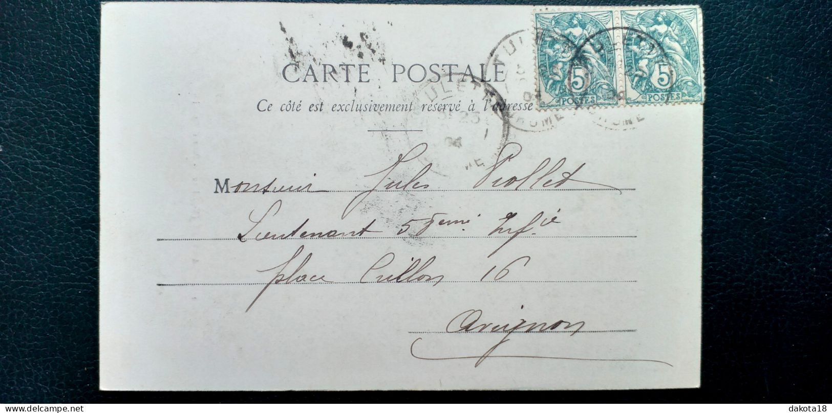 84 , Camaret , Le Portail Du Midi En 1904 - Camaret Sur Aigues