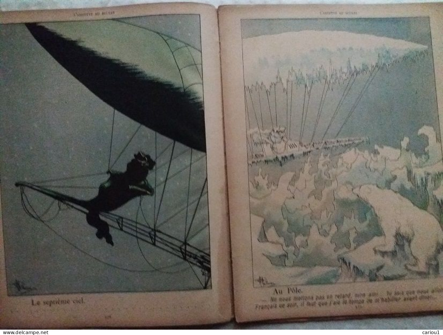 C1 ASSIETTE AU BEURRE 1901 A Nous L Espace GUILLAUME Aerostation SCIENCE FICTION  Port Inclus France - Altri & Non Classificati