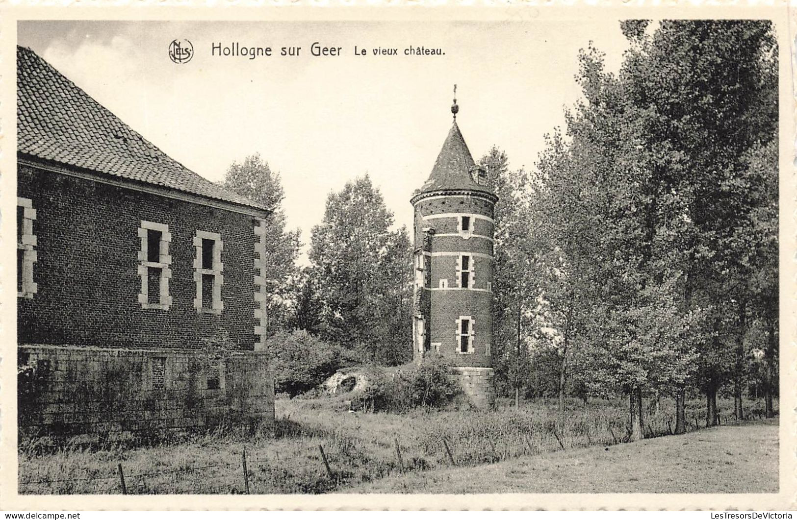 BELGIQUE- Hollogne Sur Geer - Vue Le Vieux Château - Vue Panoramique - De L'extérieure - Carte Postale Ancienne - Geer