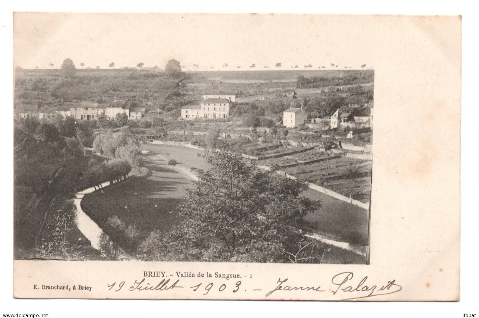 54 MEURTHE ET MOSELLE - BRIEY Vallée De La Sangsue, Pionnière - Briey