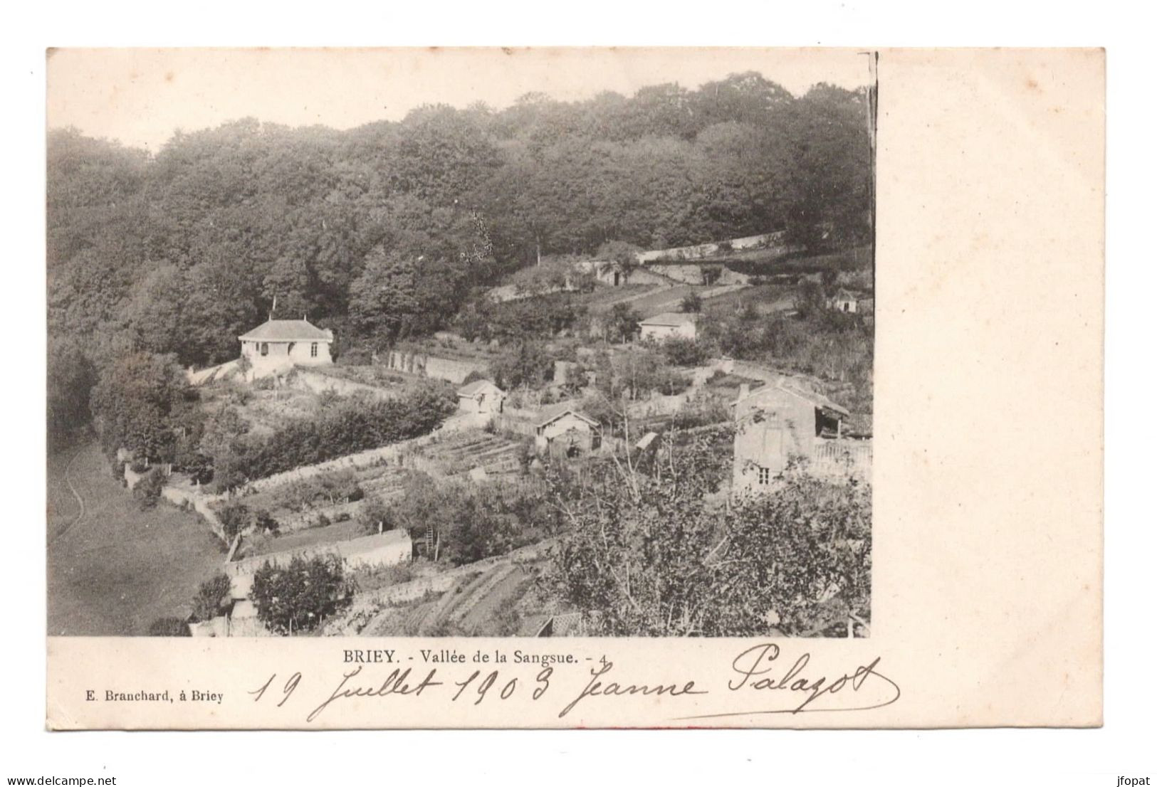 54 MEURTHE ET MOSELLE - BRIEY Vallée De La Sangsue, Pionnière - Briey