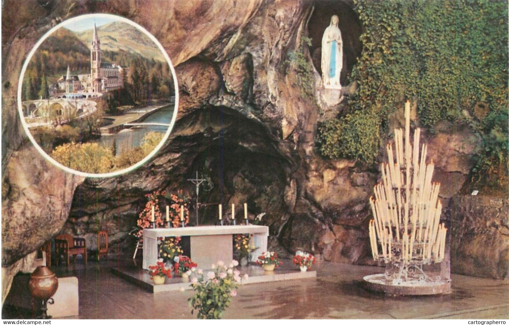 France Lourdes La Grotte Miraculeuse - Lugares Santos