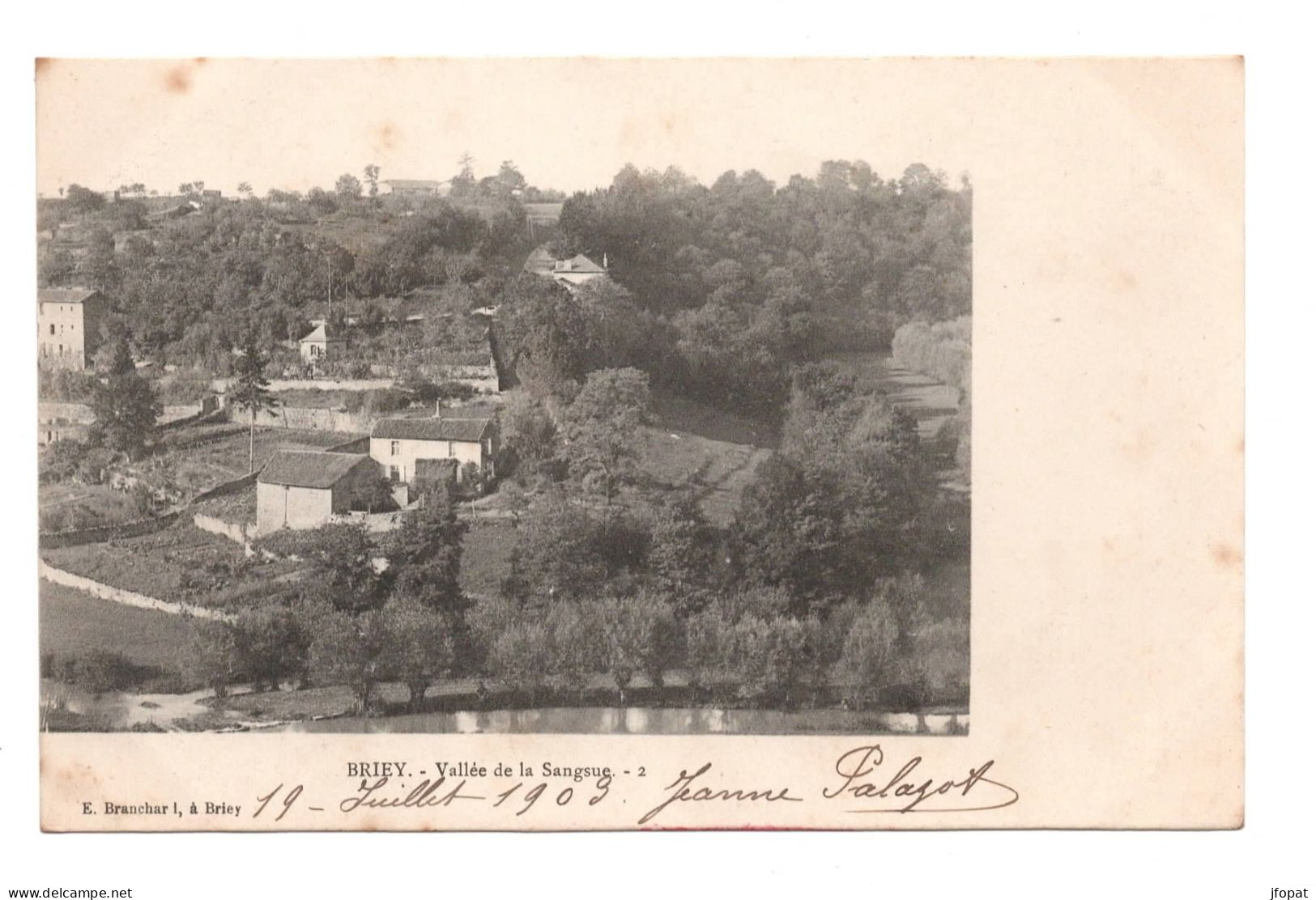 54 MEURTHE ET MOSELLE - BRIEY Vallée De La Sangsue, Pionnière - Briey