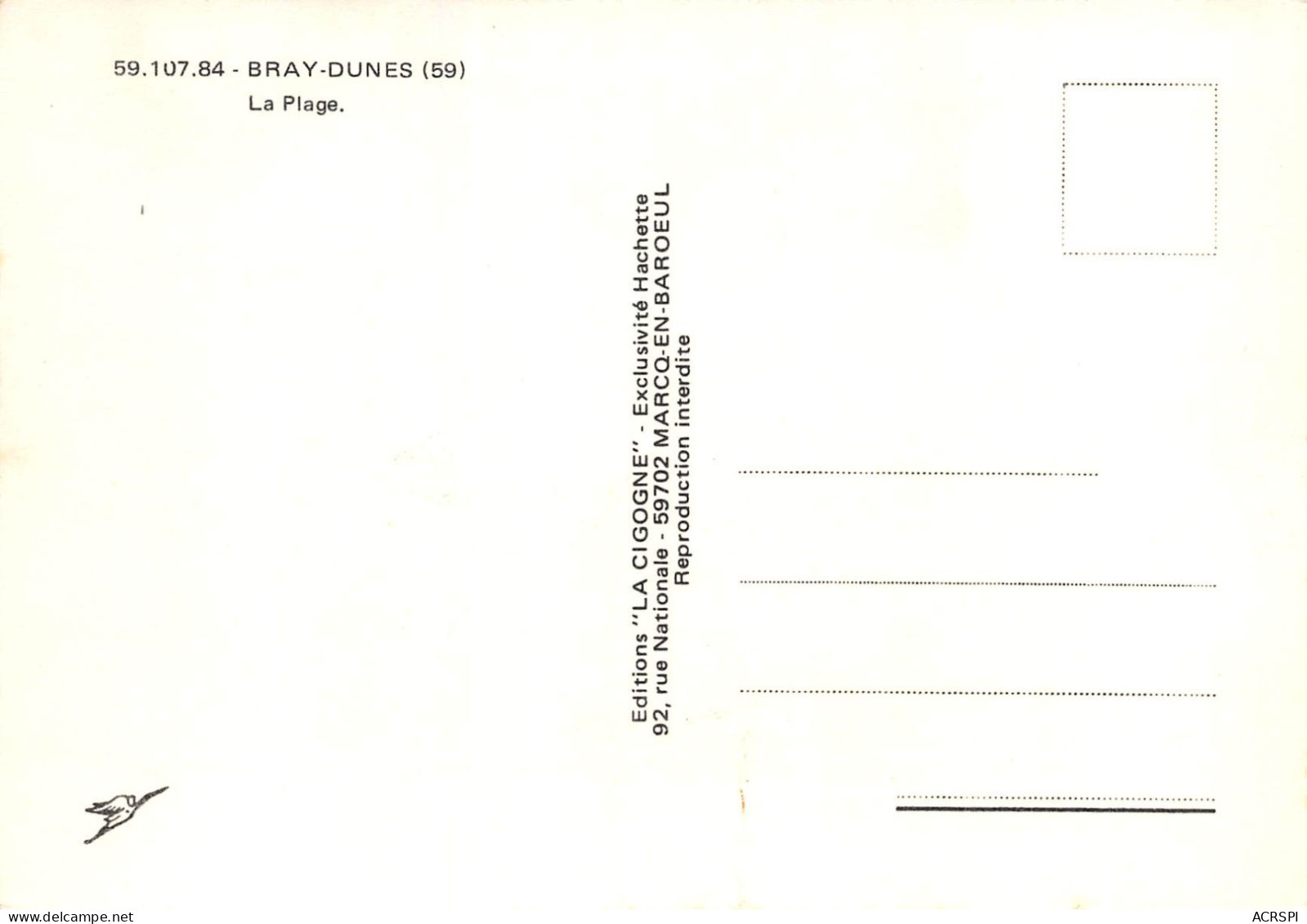 59 BRAY DUNES La Plage  40 (scan Recto Verso)MF2764BIS - Bray-Dunes