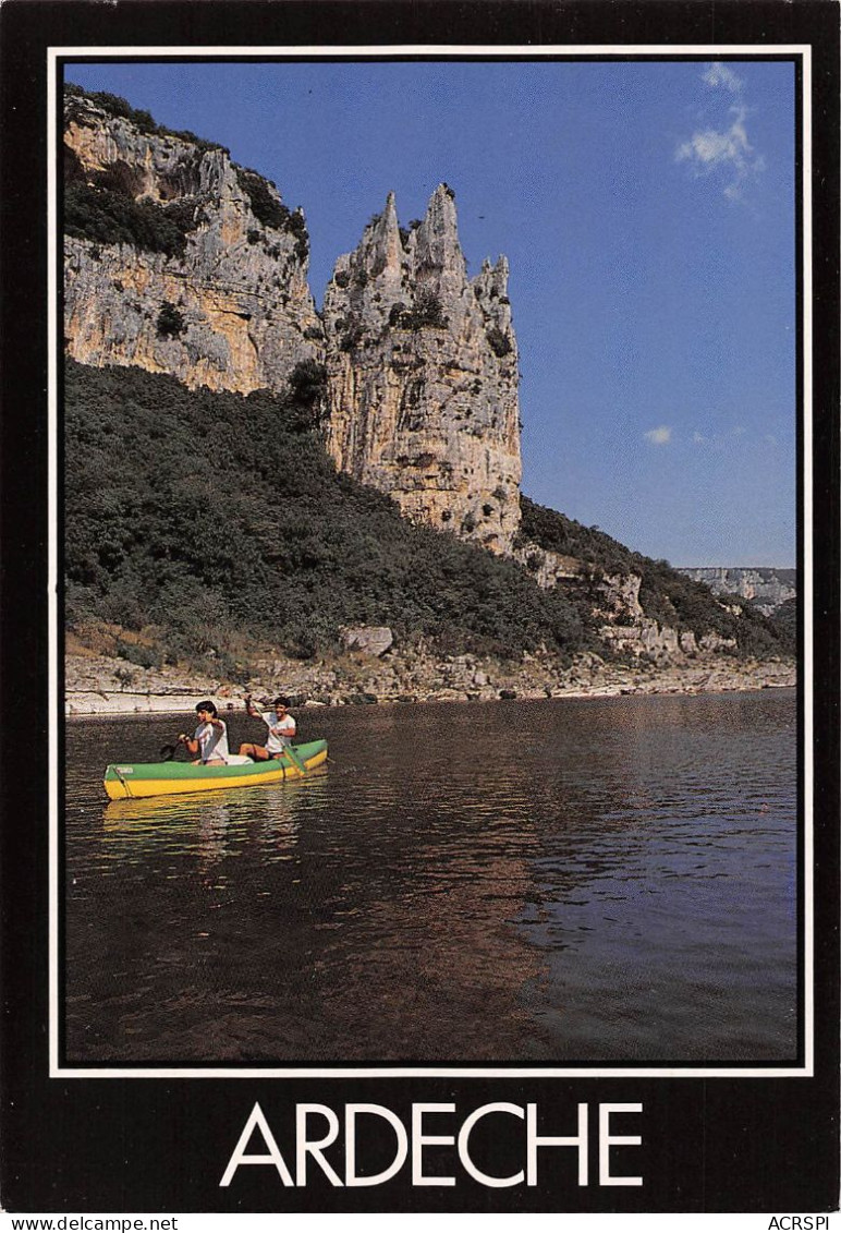 07  Les Gorges De L' Ardèche  Le Rocher De La Cathèdrale  42 (scan Recto Verso)MF2769BIS - Ruoms
