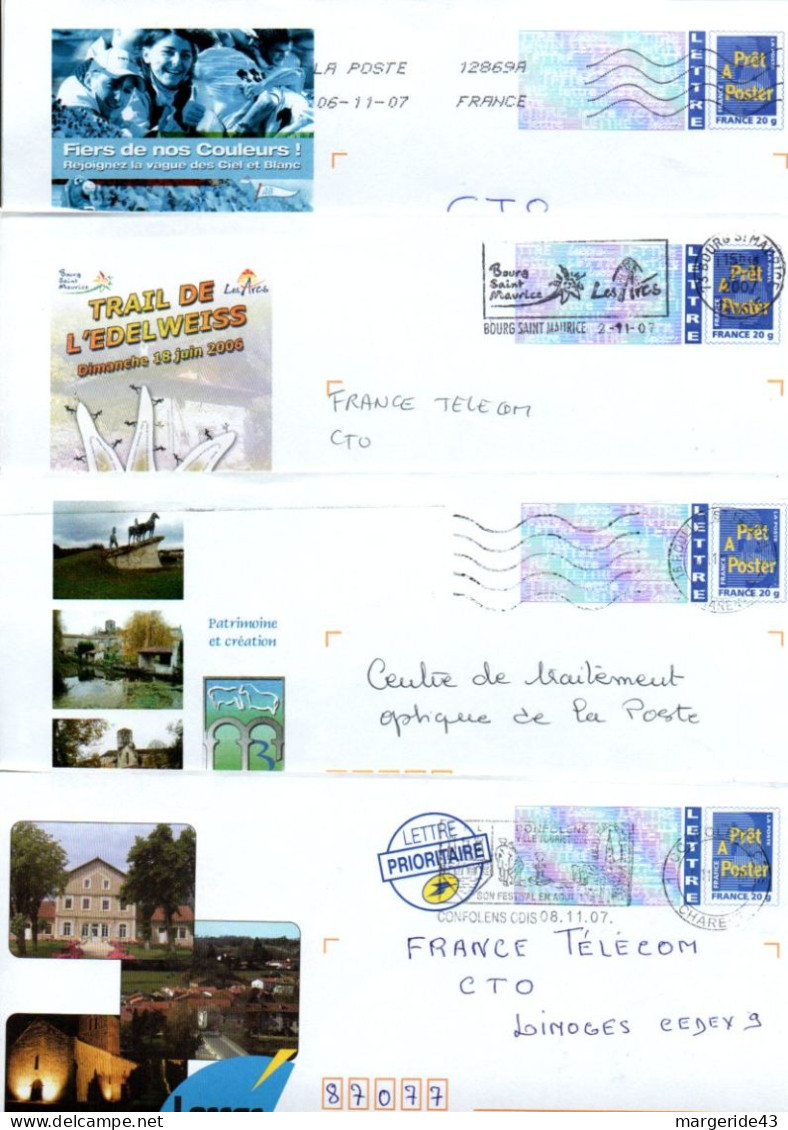 LOT DE 113 Prets A Poster REPIQUES - Lots & Kiloware (mixtures) - Max. 999 Stamps