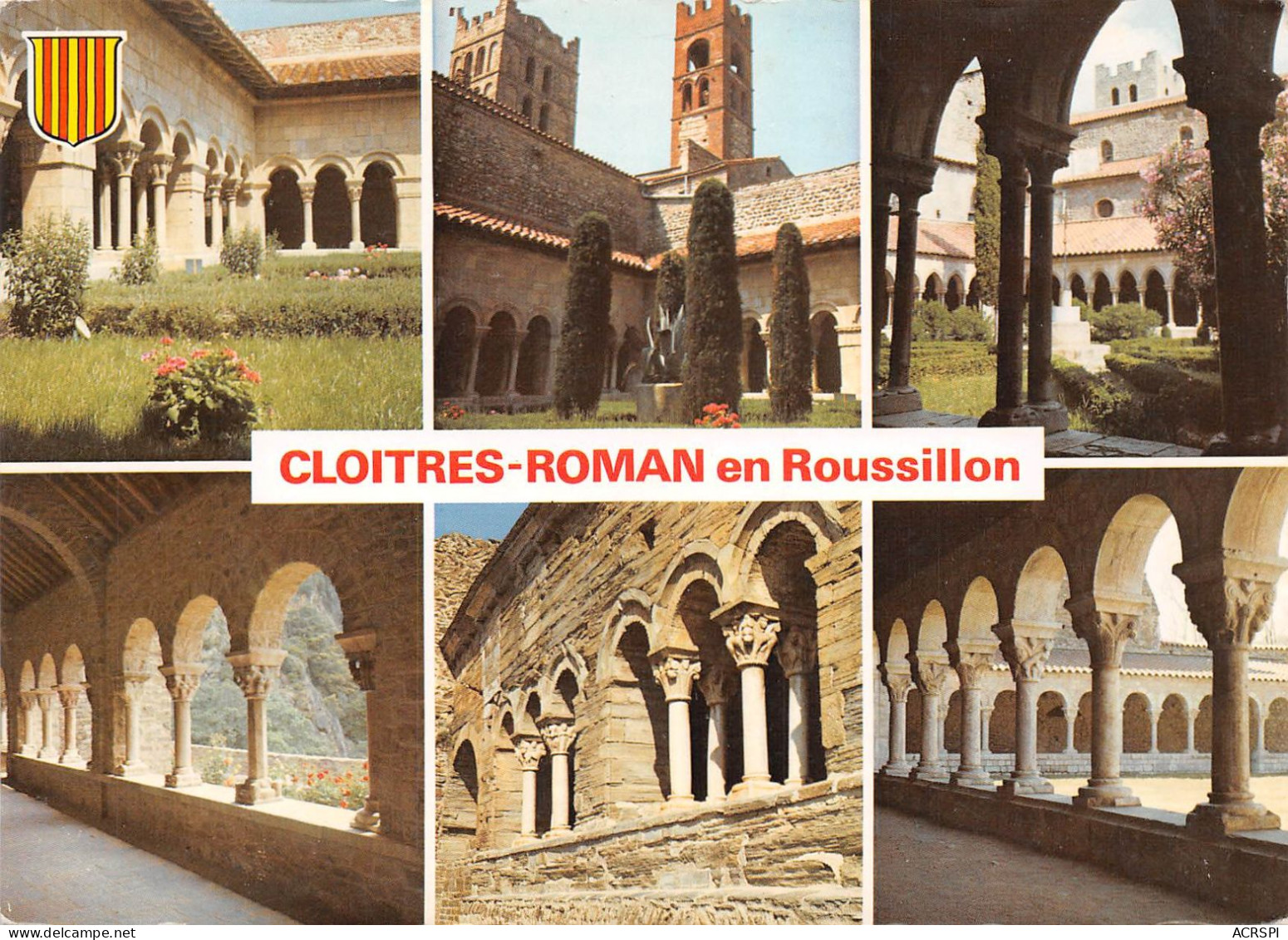 66 ELNE Les Cloitres Roman En Rousillon  36 (scan Recto Verso)MF2796VIC - Elne