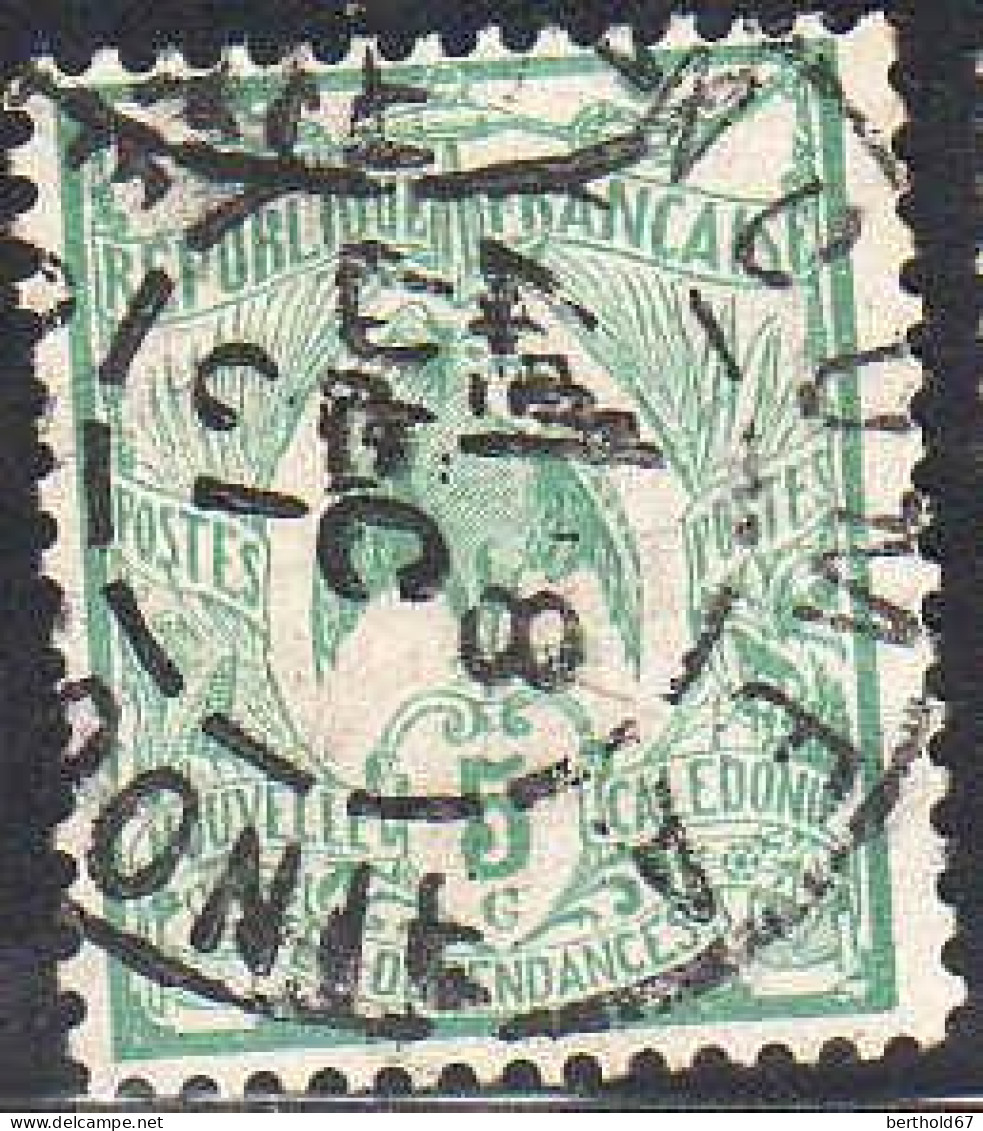 Nle-Calédonie Poste Obl Yv:  91 Mi:88 La Cagou (TB Cachet à Date) Noumea - Used Stamps