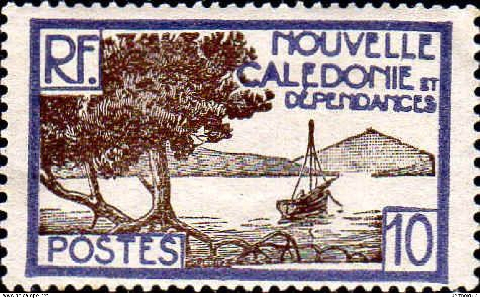 Nle-Calédonie Poste N** Yv: 143 Mi:140 Baie De La Pointe Des Palétuviers (Petit Pt De Rouille) - Ongebruikt