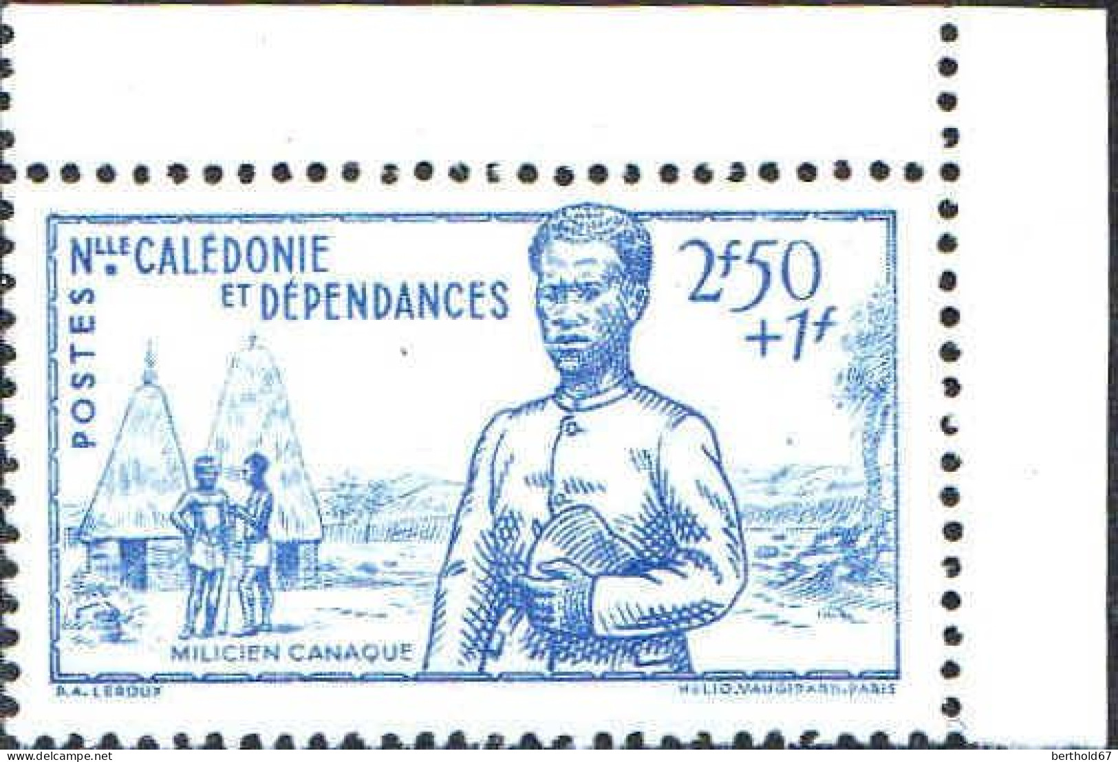 Nle-Calédonie Poste N** Yv: 190/192 Défense De L'Empire Coin D.feuille - Unused Stamps