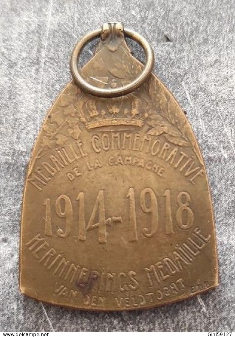 Médaille Ww1 Belge - Belgium