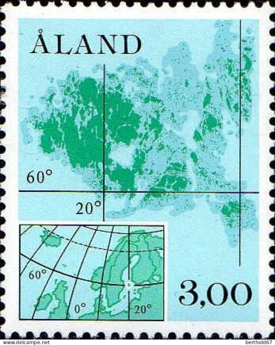 Aland Poste N** Yv:  1/6 Aspects De L'archipel - Aland