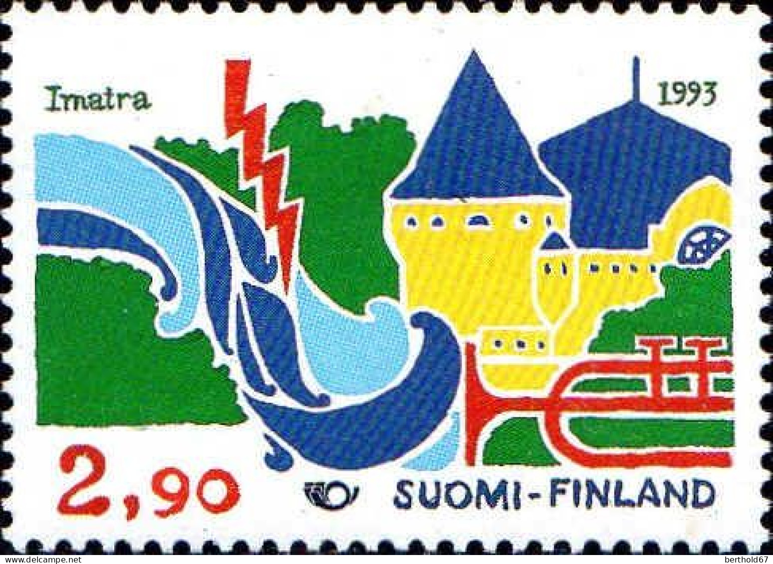 Finlande Poste N** Yv:1176/1177 Norden'93 - Unused Stamps