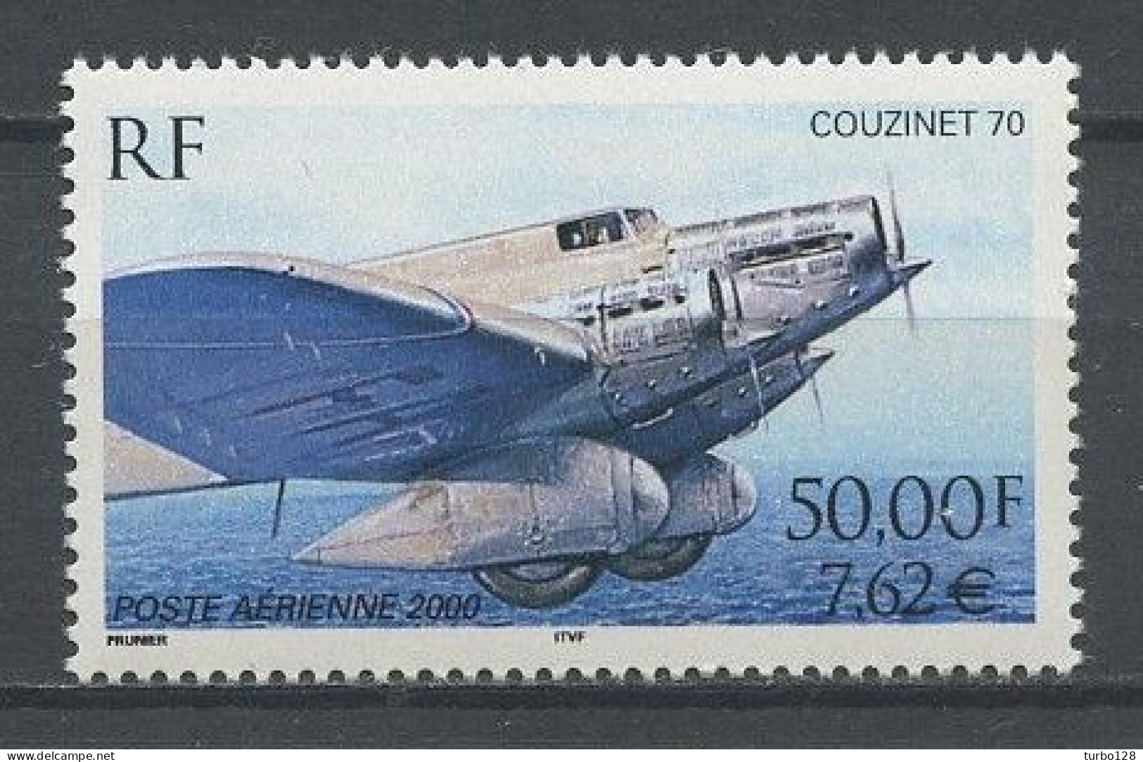 FRANCE 1999 PA N° 64 ** Dentelé 13x12,5 Neuf MNH Superbe  C 25 € Avion Plane Couzinet 70 Transports - 1960-.... Neufs