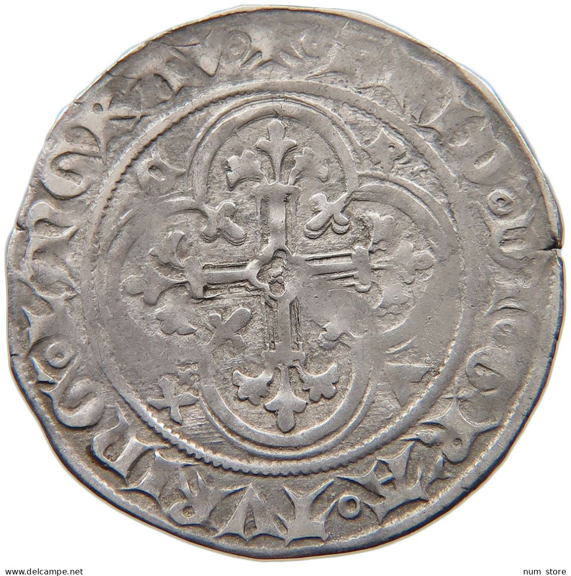 GERMAN STATES MEISSNER GROSCHEN MEISSEN MARKGRAFSCHAFT Friedrich II. 1323-1349 #t032 0399 - Groschen & Andere Kleinmünzen