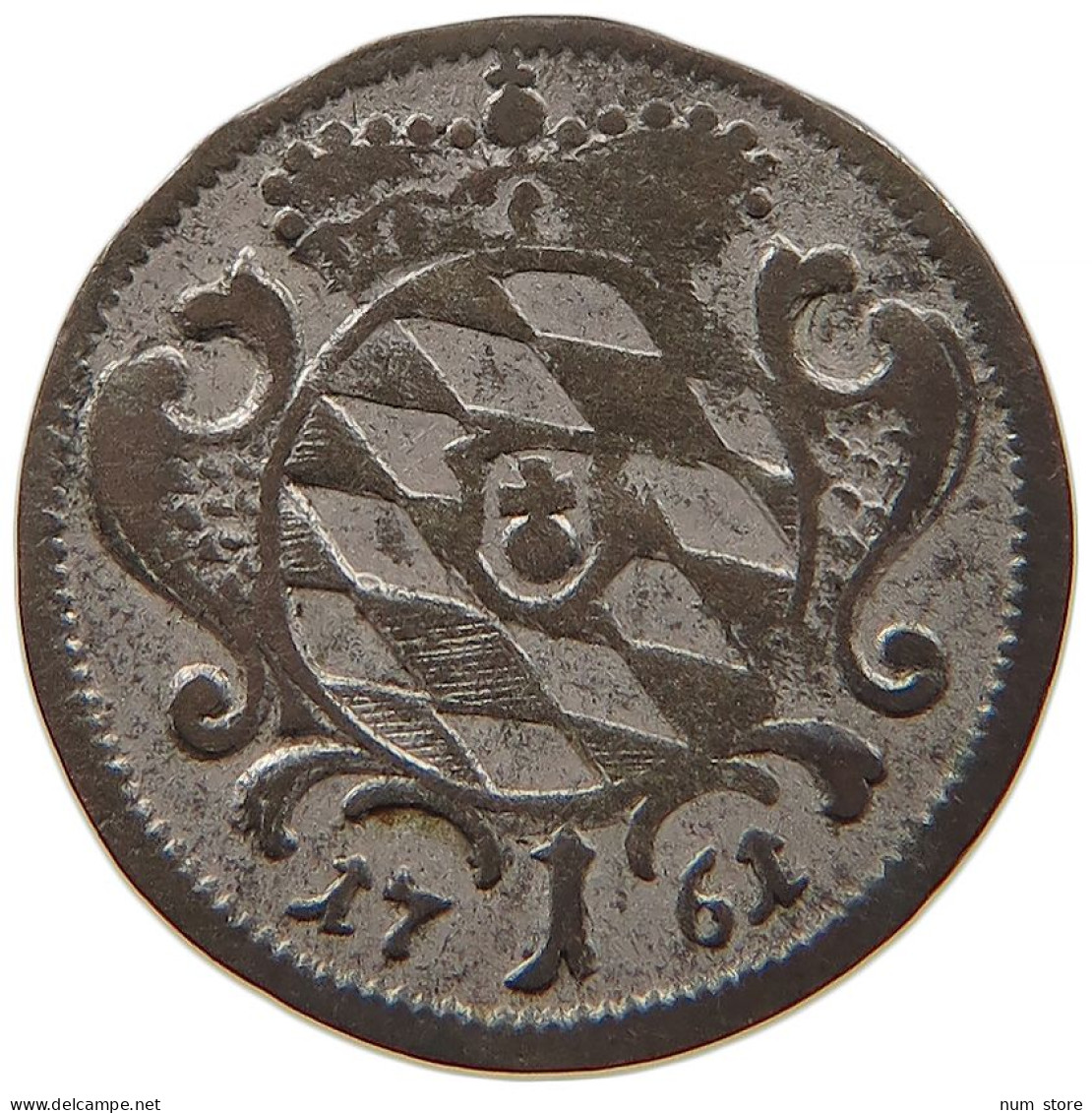GERMAN STATES KREUZER 1761 BAYERN Maximilian III. Joseph. 1745-1777 #t032 0815 - Groschen & Andere Kleinmünzen