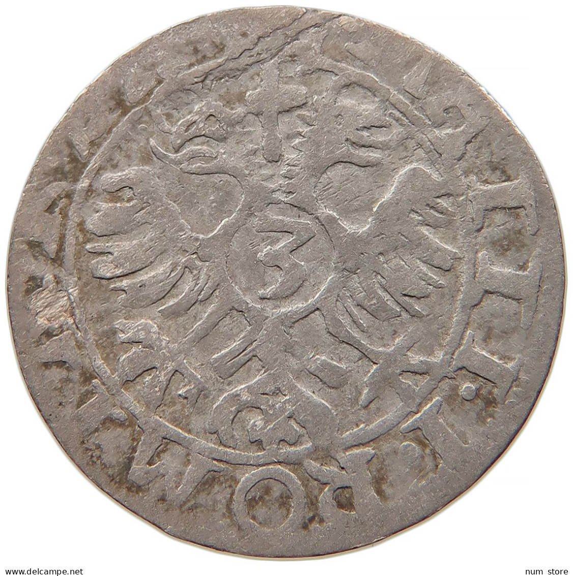 GERMAN STATES 3 KREUZER O.J. PFALZ VELDENZ GEORG GUSTAV, 1592-1634 #t033 0257 - Groschen & Andere Kleinmünzen