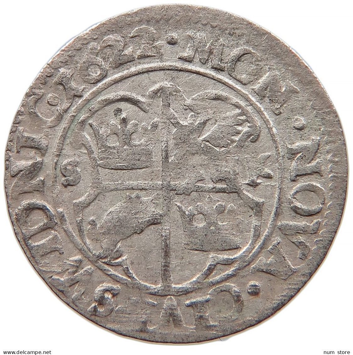 GERMAN STATES 3 KREUZER 1622 SCHWEIDNITZ Ferdinand II. 1619-1637. #t032 0661 - Groschen & Andere Kleinmünzen
