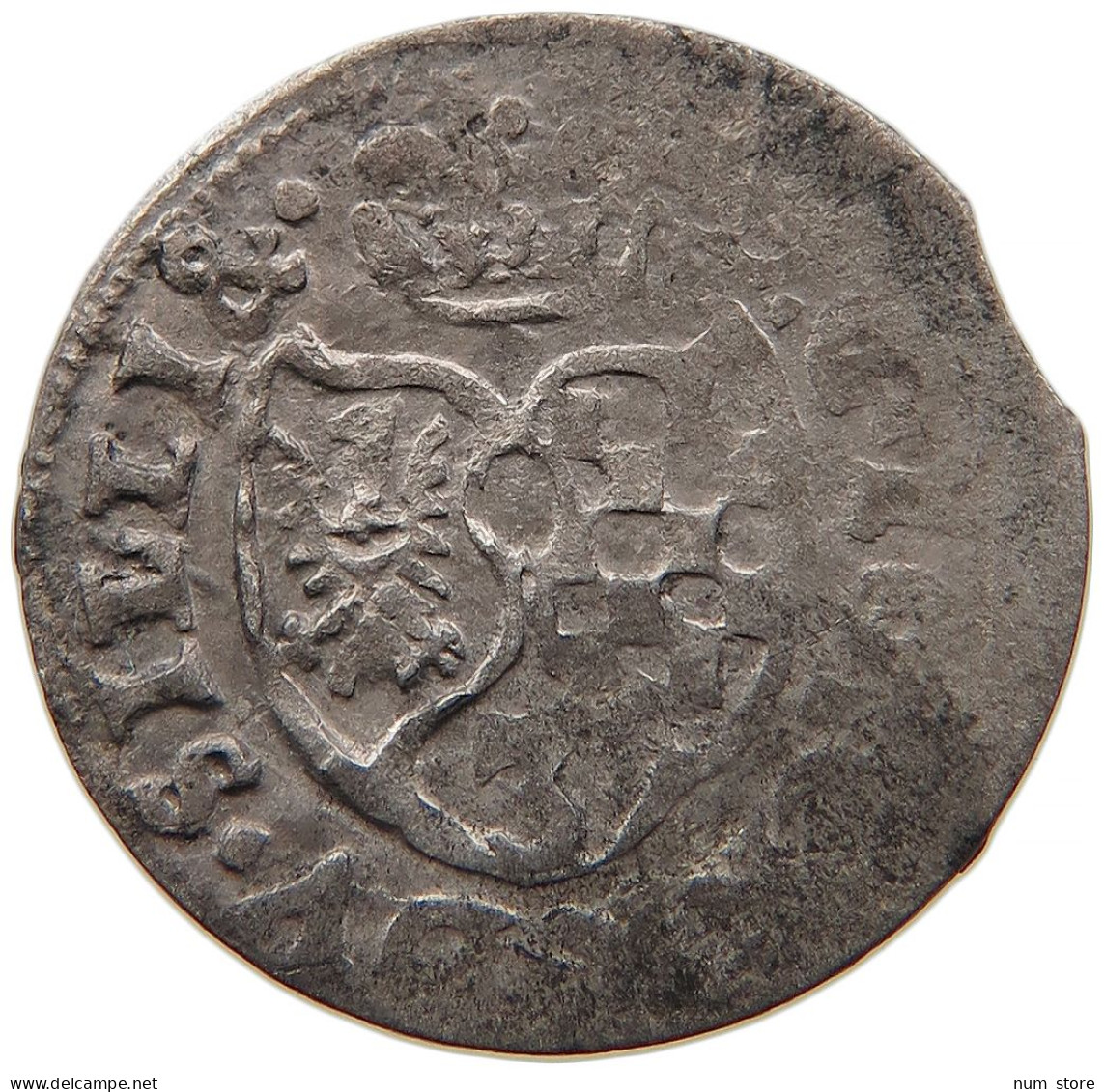 GERMAN STATES 3 KREUZER 1622 SCHLESIEN LIEGNITZ BRIEG Johann Christian, Allein 1602-1639. #t032 0417 - Groschen & Andere Kleinmünzen