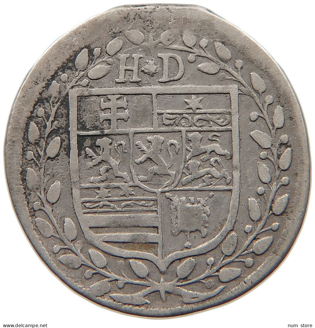 GERMAN STATES 2 ALBUS 1694 HESSEN DARMSTADT Ernst Ludwig 1678-1739. #t032 0849 - Monedas Pequeñas & Otras Subdivisiones