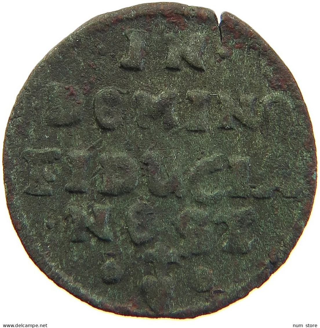 GERMAN STATES 1/4 STÜBER O.J. JEVER HERRSCHAFT Carl Wilhelm Von Anhalt-Zerbst 1667-1718 #t032 0761 - Small Coins & Other Subdivisions