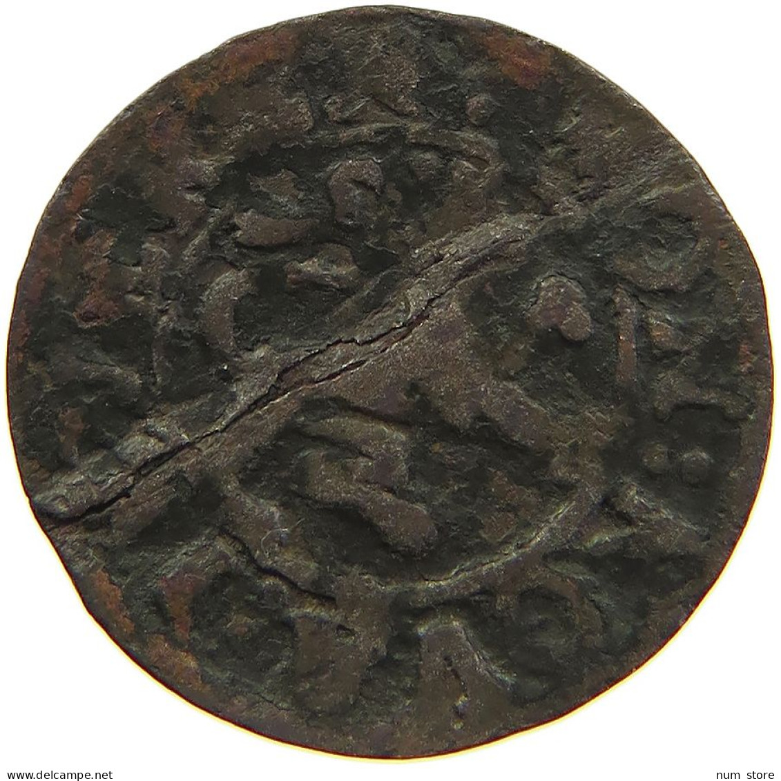 GERMAN STATES 1/4 STÜBER 1699 JEVER Carl Wilhelm Von Anhalt-Zerbst 1667-1718 #t032 0769 - Monedas Pequeñas & Otras Subdivisiones