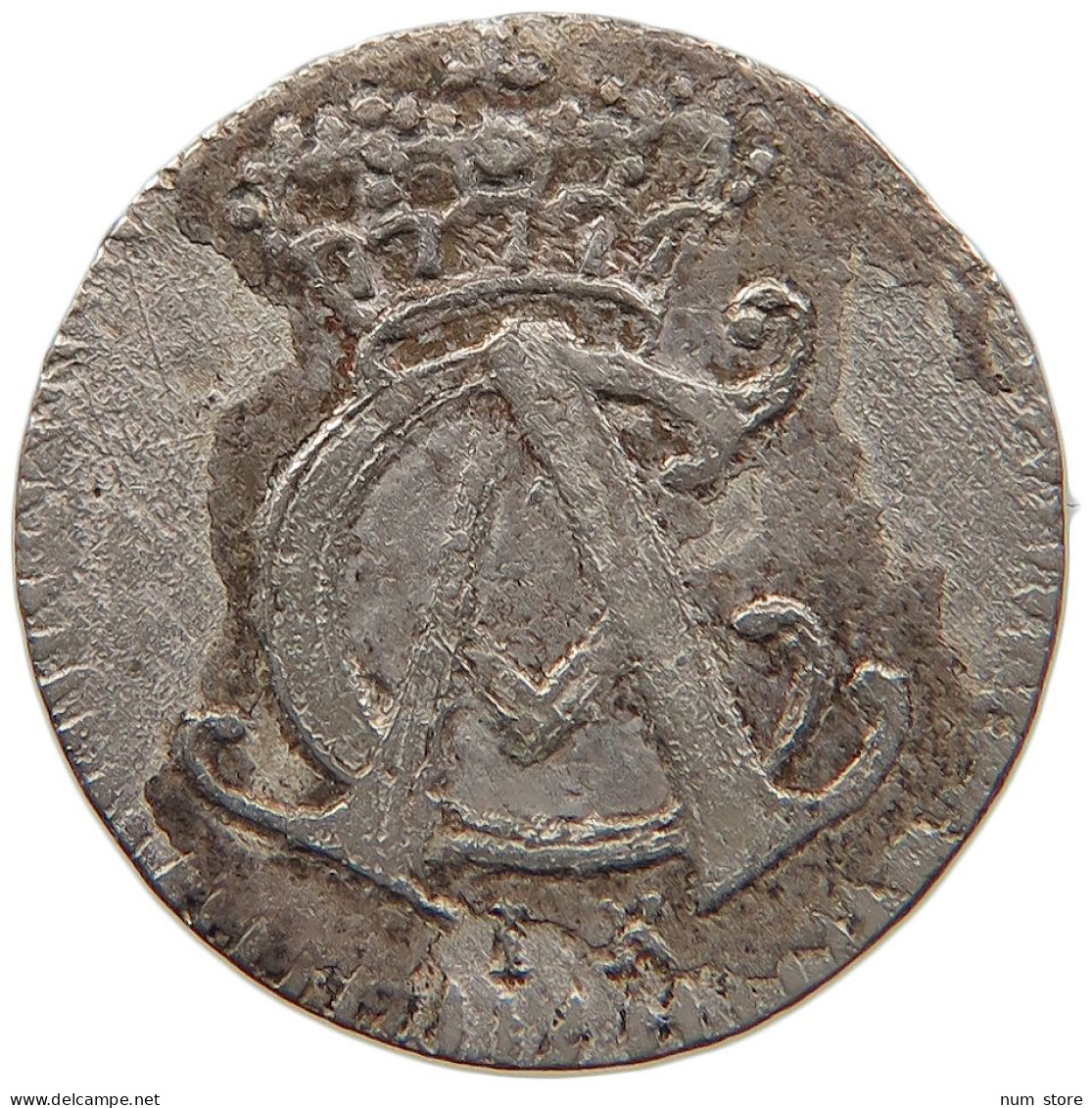 GERMAN STATES 1/48 TALER 1745 MÜNSTER BISTUM Clemens August Von Bayern 1719-1761 #t032 1077 - Small Coins & Other Subdivisions