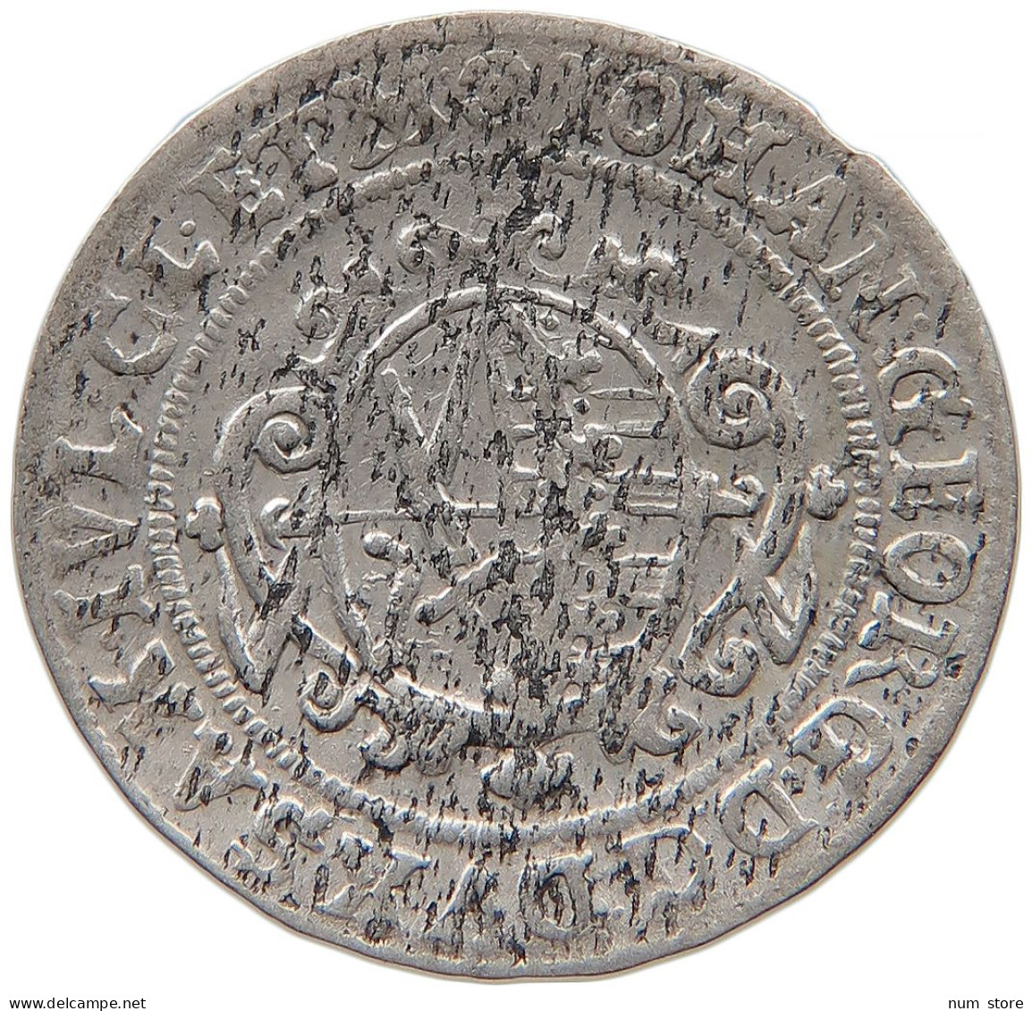 GERMAN STATES 1/24 TALER 1623 SACHSEN ALBERTINISCHE LINIE Johann Georg I. (1615-1656) #t032 0795 - Monedas Pequeñas & Otras Subdivisiones