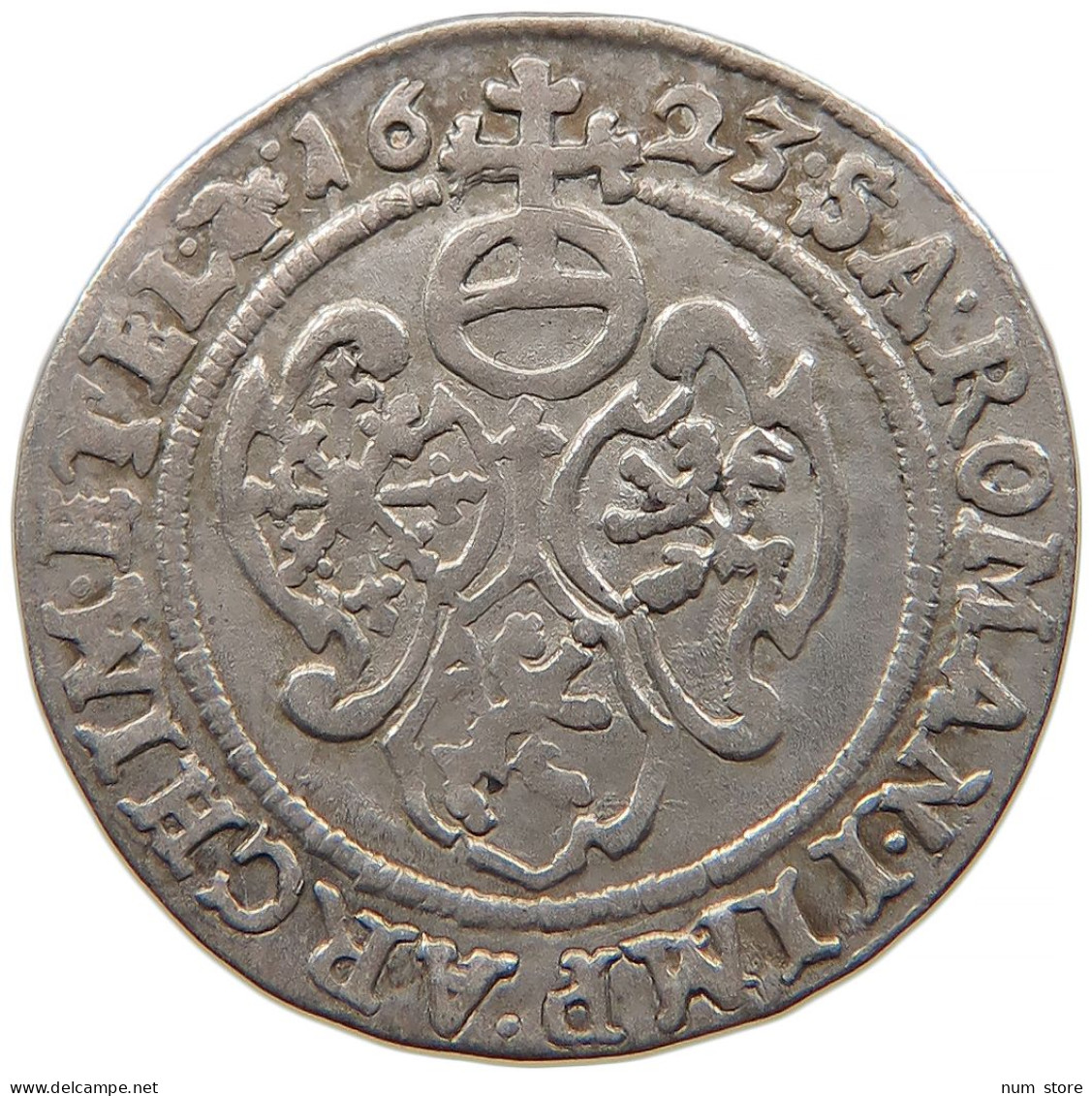 GERMAN STATES 1/24 TALER 1623 SACHSEN ALBERTINISCHE LINIE Johann Georg I. (1615-1656) #t032 0793 - Small Coins & Other Subdivisions