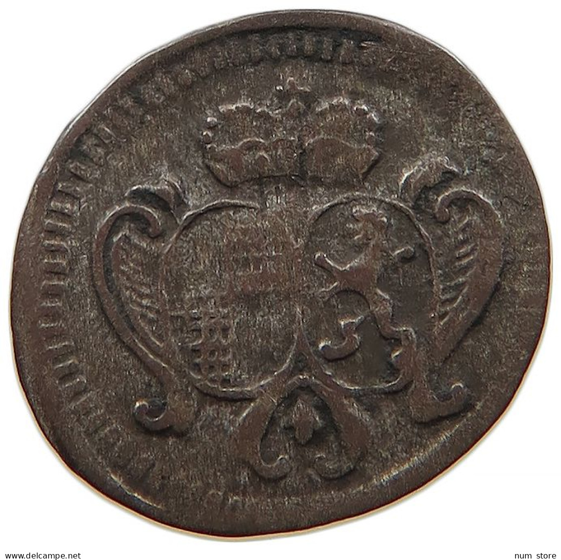 GERMAN STATES 1 PFENNIG 1748 BRANDENBURG BAYREUTH Friedrich 1735-1763 #t032 0535 - Monedas Pequeñas & Otras Subdivisiones