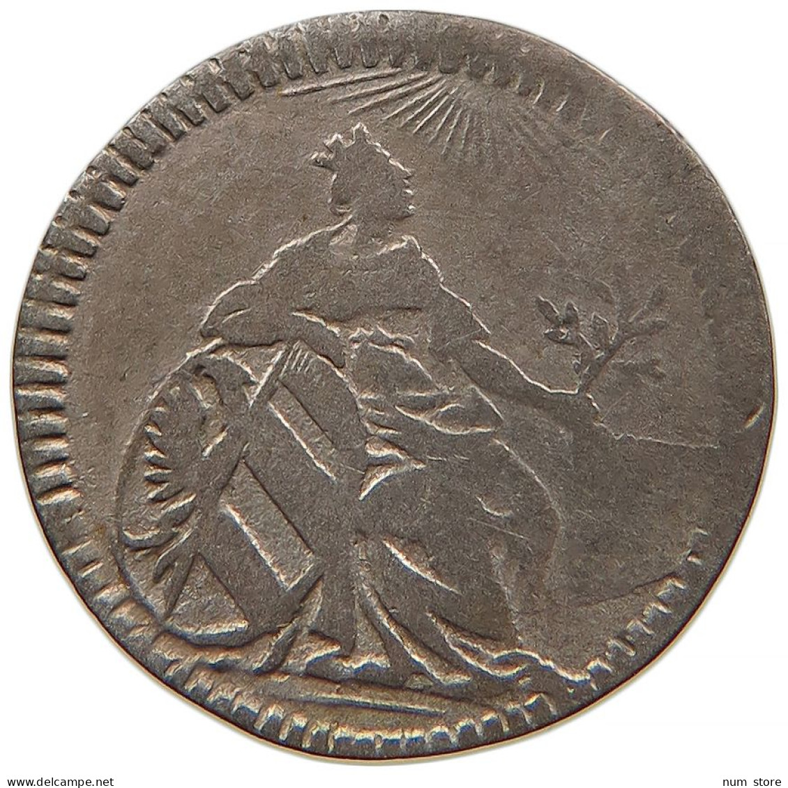 GERMAN STATES 1 KREUZER 1797 NÜRNBERG #t033 0197 - Groschen & Andere Kleinmünzen