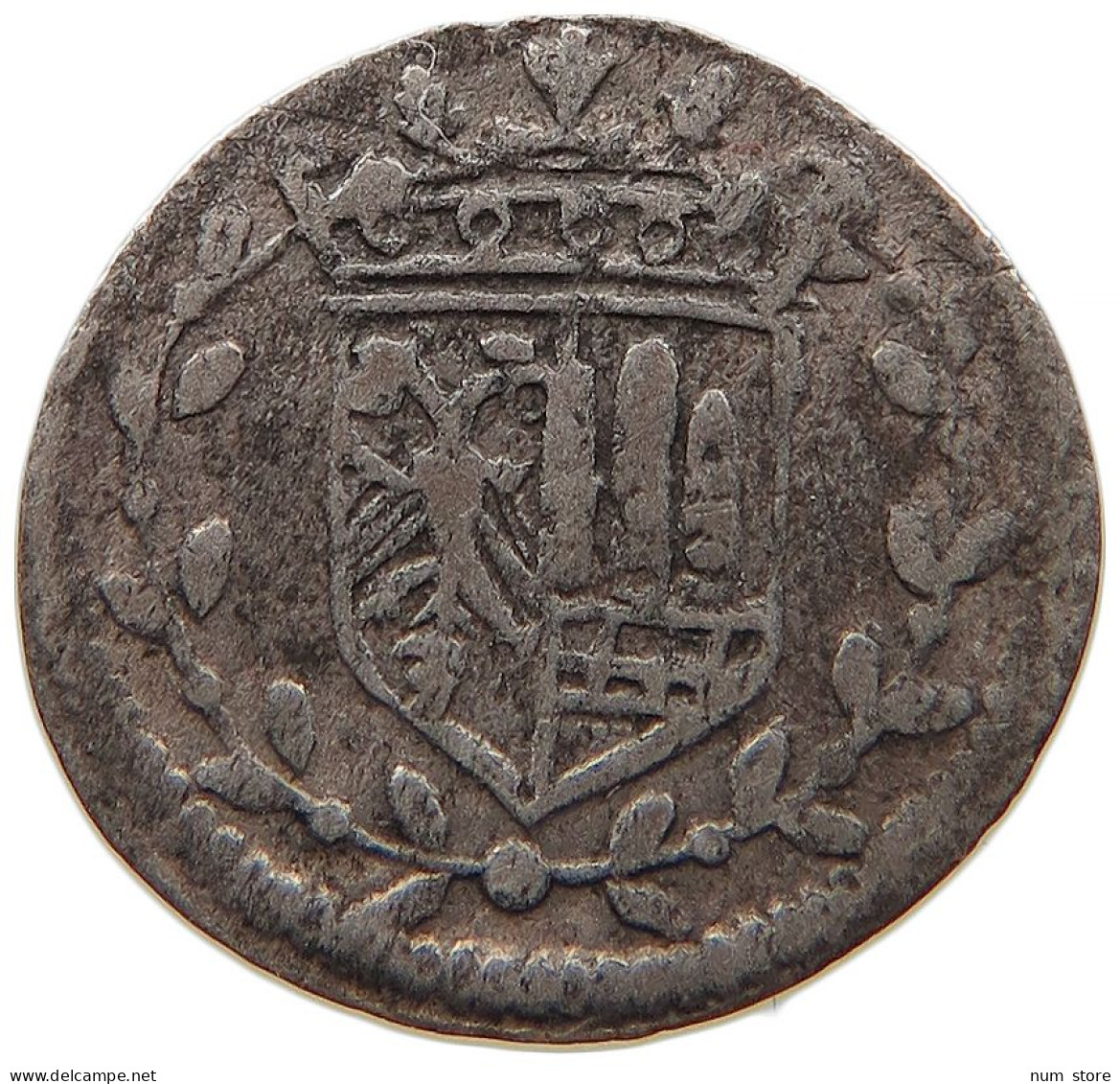 GERMAN STATES 1 KREUZER 1680 FRIEDBERG REICHSBURG #t033 0133 - Monedas Pequeñas & Otras Subdivisiones