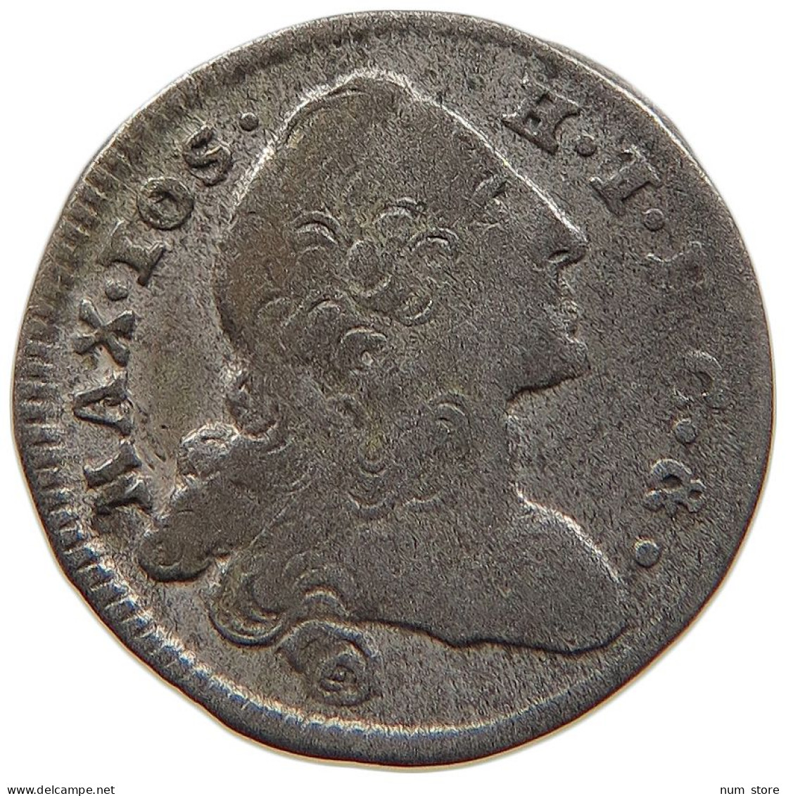 GERMAN STATES 1 KREUZER 1765 BAYERN Maximilian III. Joseph (1745-1777) #t032 1109 - Monedas Pequeñas & Otras Subdivisiones