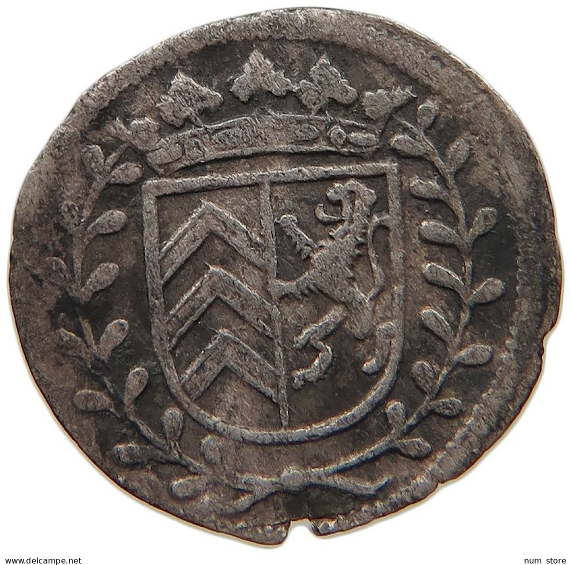 GERMAN STATES 1 KREUZER 1676 HANAU LICHTENBERG #t032 1107 - Monedas Pequeñas & Otras Subdivisiones