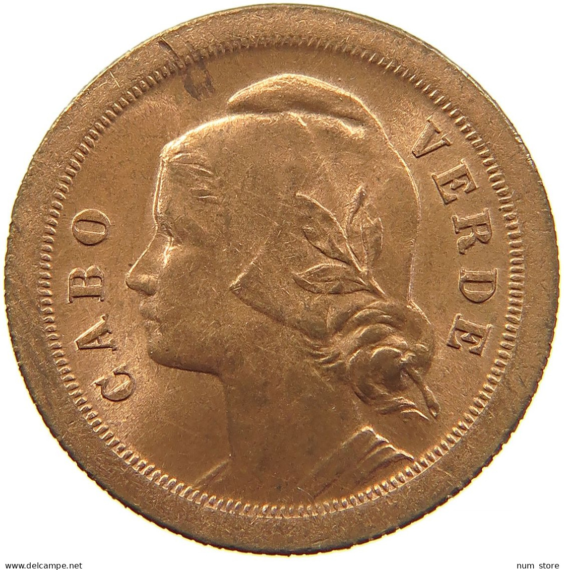 CAPE VERDE 20 CENTAVOS 1930 #t033 0089 - Cape Verde