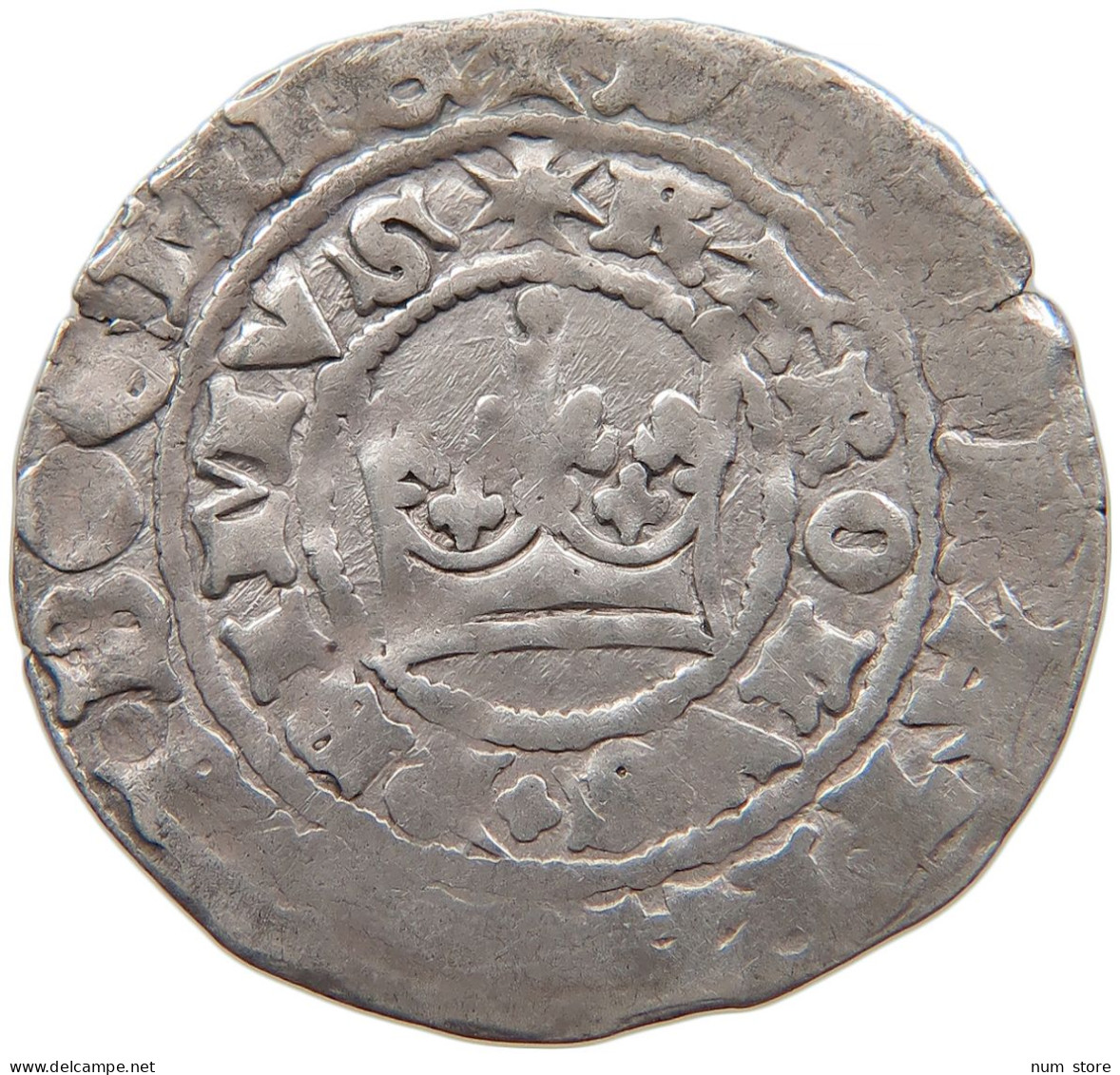 BOHEMIA PRAGER GROSCHEN KUTTENBERG Karl IV. 1346-1378 #t032 0371 - Tchécoslovaquie