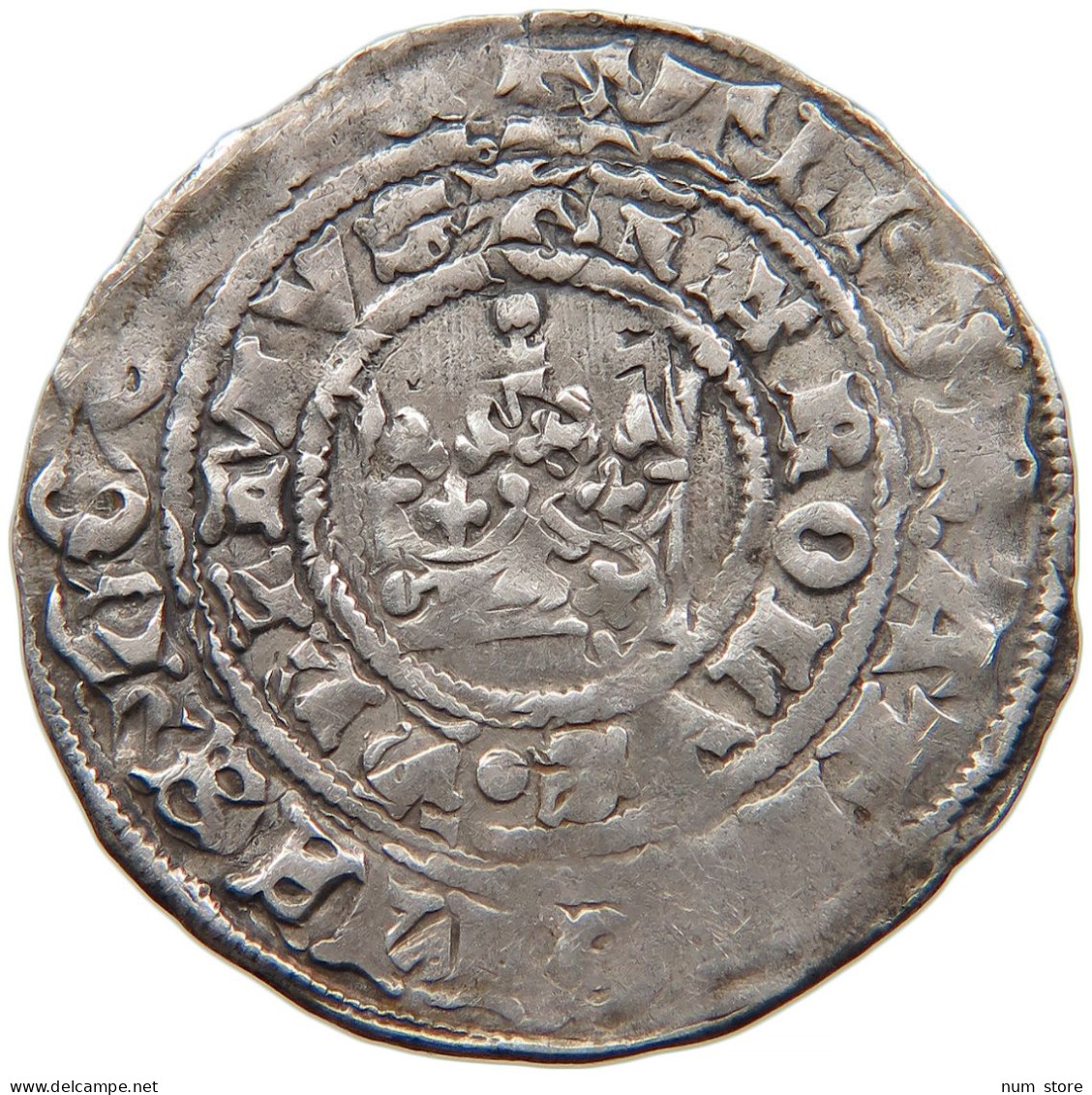 BOHEMIA PRAGER GROSCHEN KUTTENBERG Karl IV. 1346-1378 DOPPELSCHLAG #t032 0385 - Checoslovaquia