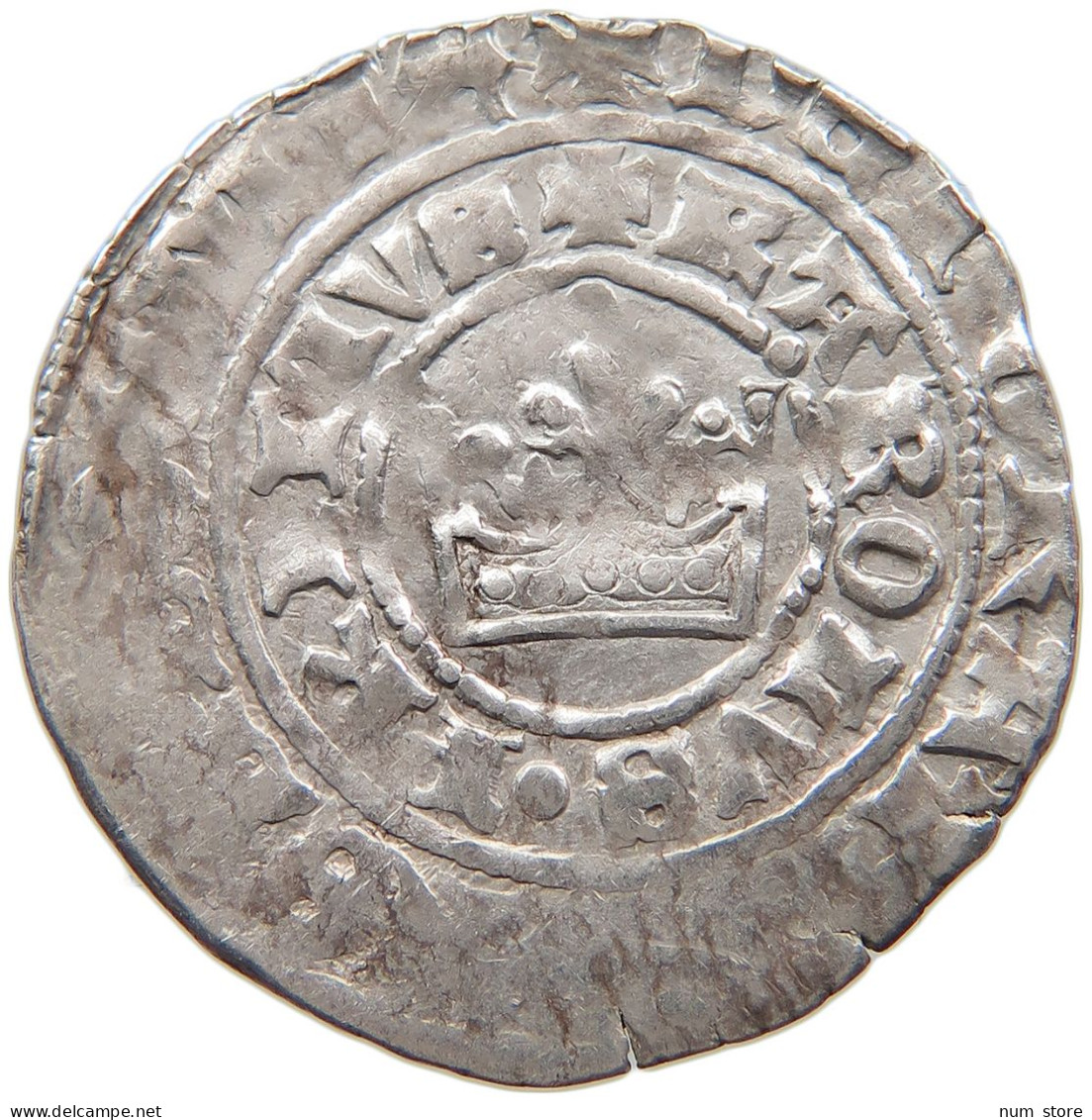 BOHEMIA PRAGER GROSCHEN KUTTENBERG Karl IV. 1346-1378 #t032 0363 - Tchécoslovaquie