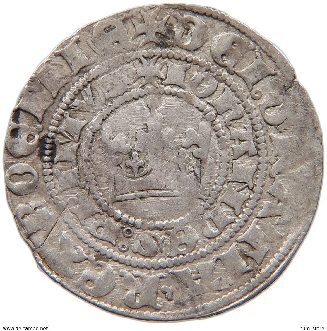 BOHEMIA PRAGER GROSCHEN KUTTENBERG Johann Von Luxemburg 1310-1346 #t032 0369 - Czechoslovakia