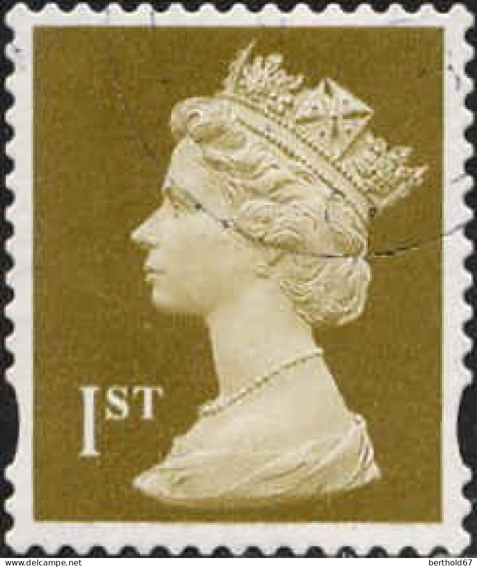 GB Poste Obl Yv:1954 Mi:1691 Queen Elisabeth II (cachet Rond) - Used Stamps
