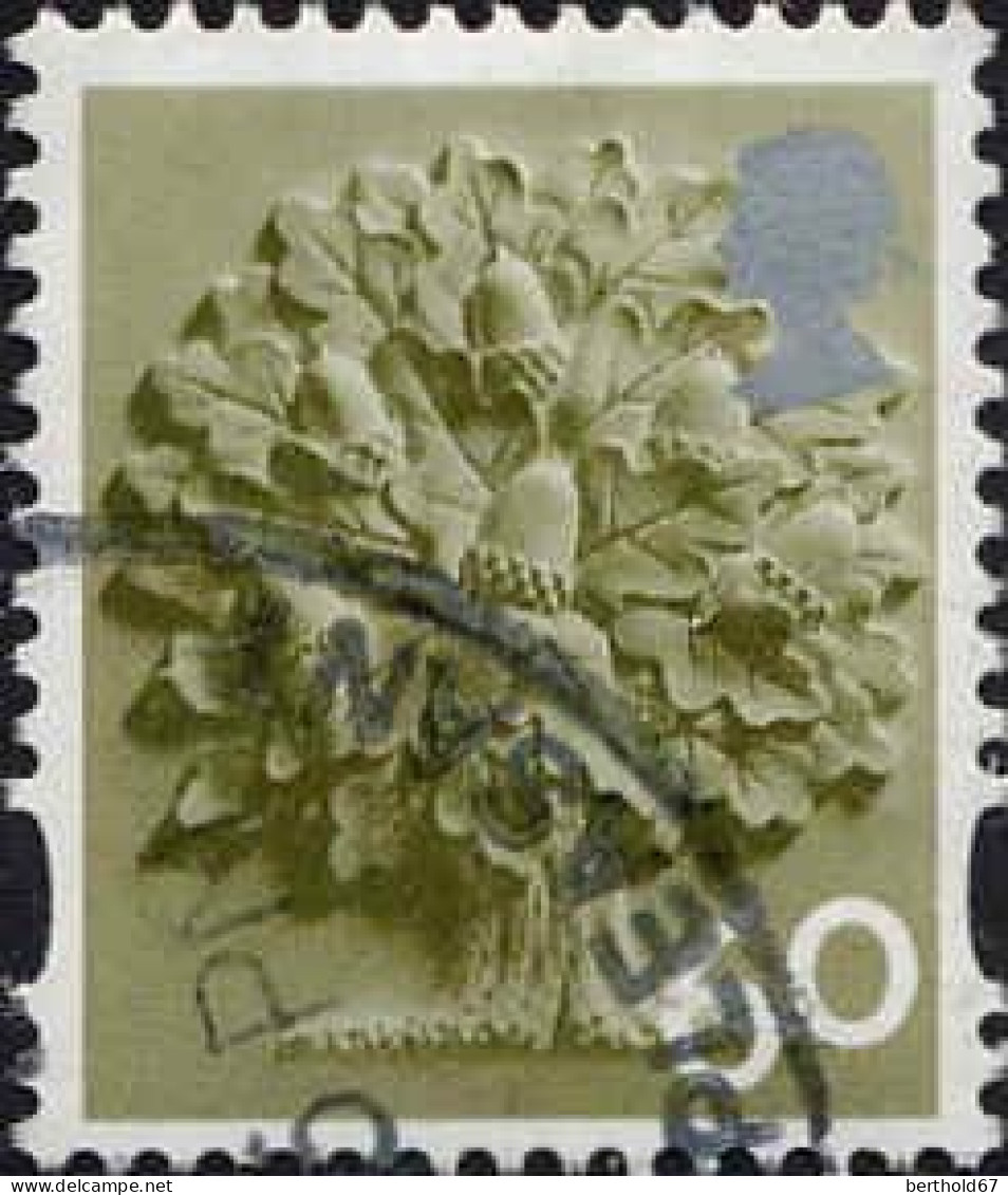 GB Poste Obl Yv:3312 Mi:28 Chêne Angleterre (TB Cachet Rond) - Used Stamps