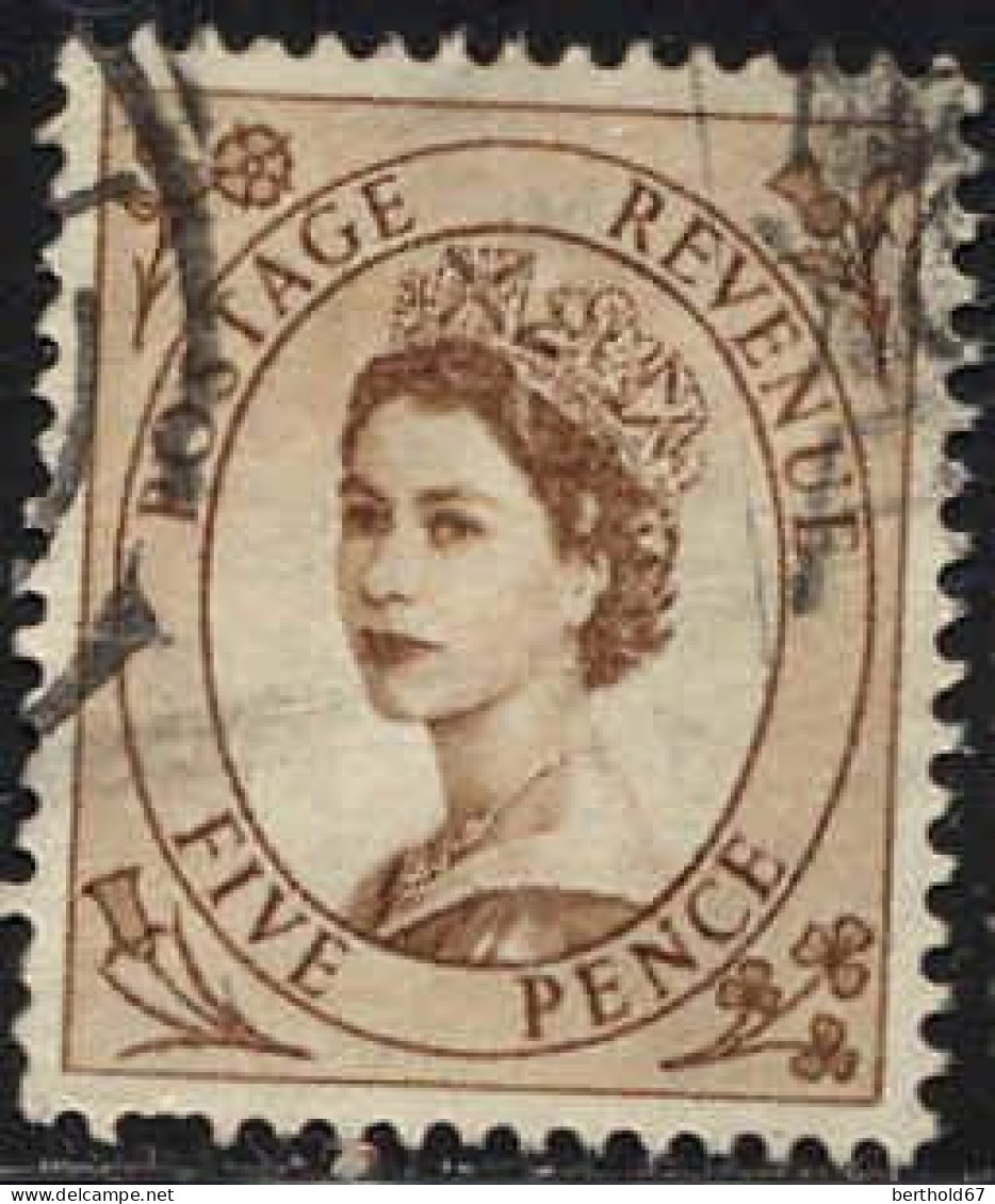 GB Poste Obl Yv: 269 Mi:264X Queen Elisabeth II (cachet Rond) - Usados