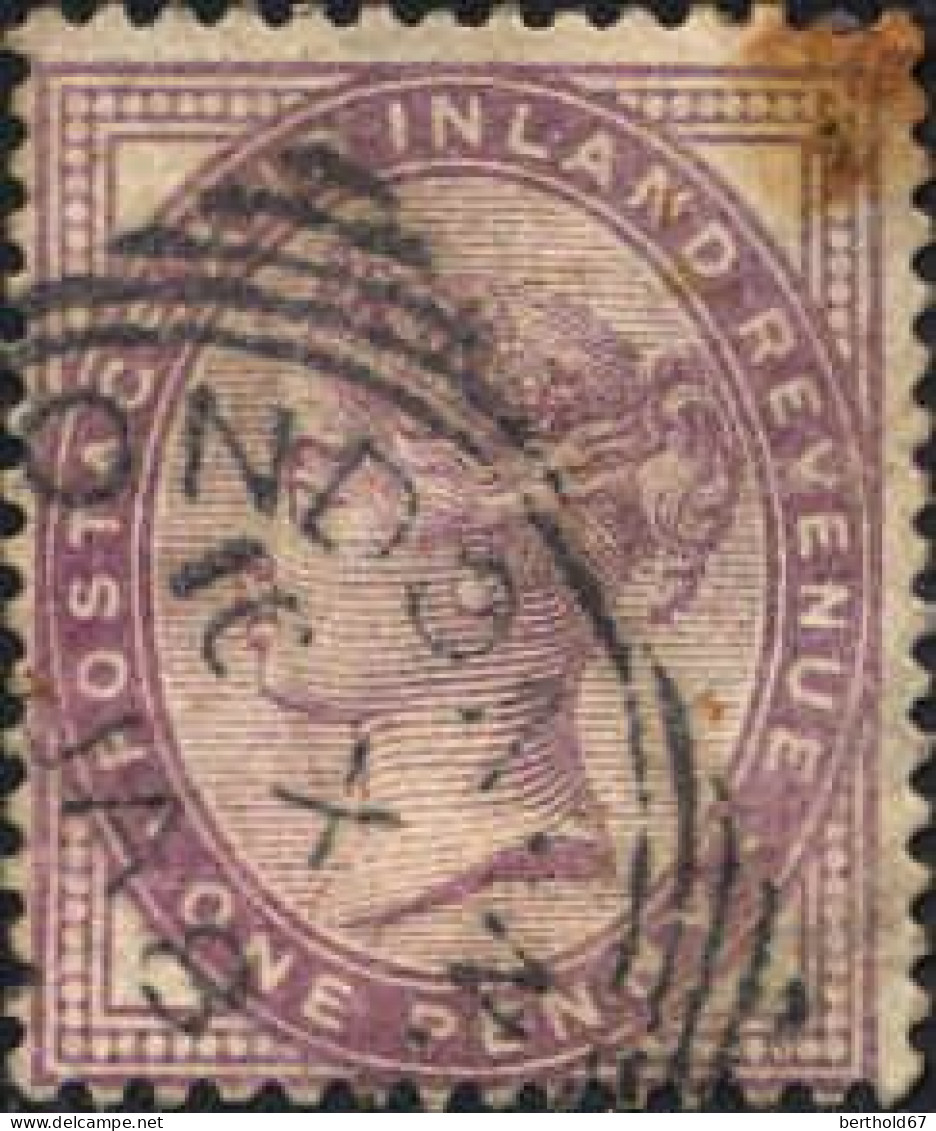 GB Poste Obl Yv:  73 Mi:65II Queen Victoria (Beau Cachet Rond) - Used Stamps