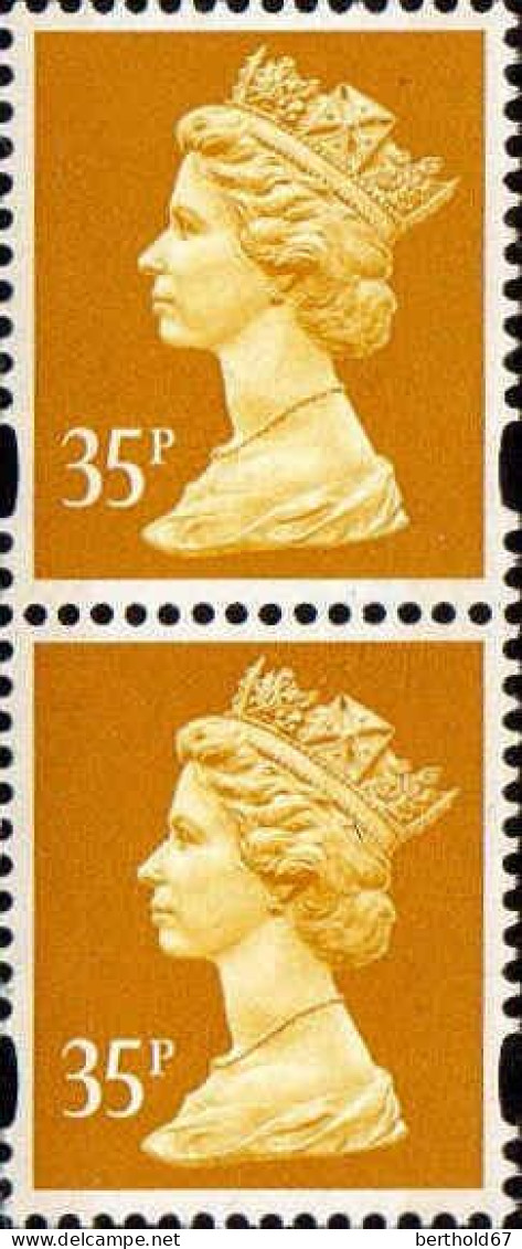 GB Poste N** Yv:1691 Mi: Queen Elisabeth II Paire - Neufs